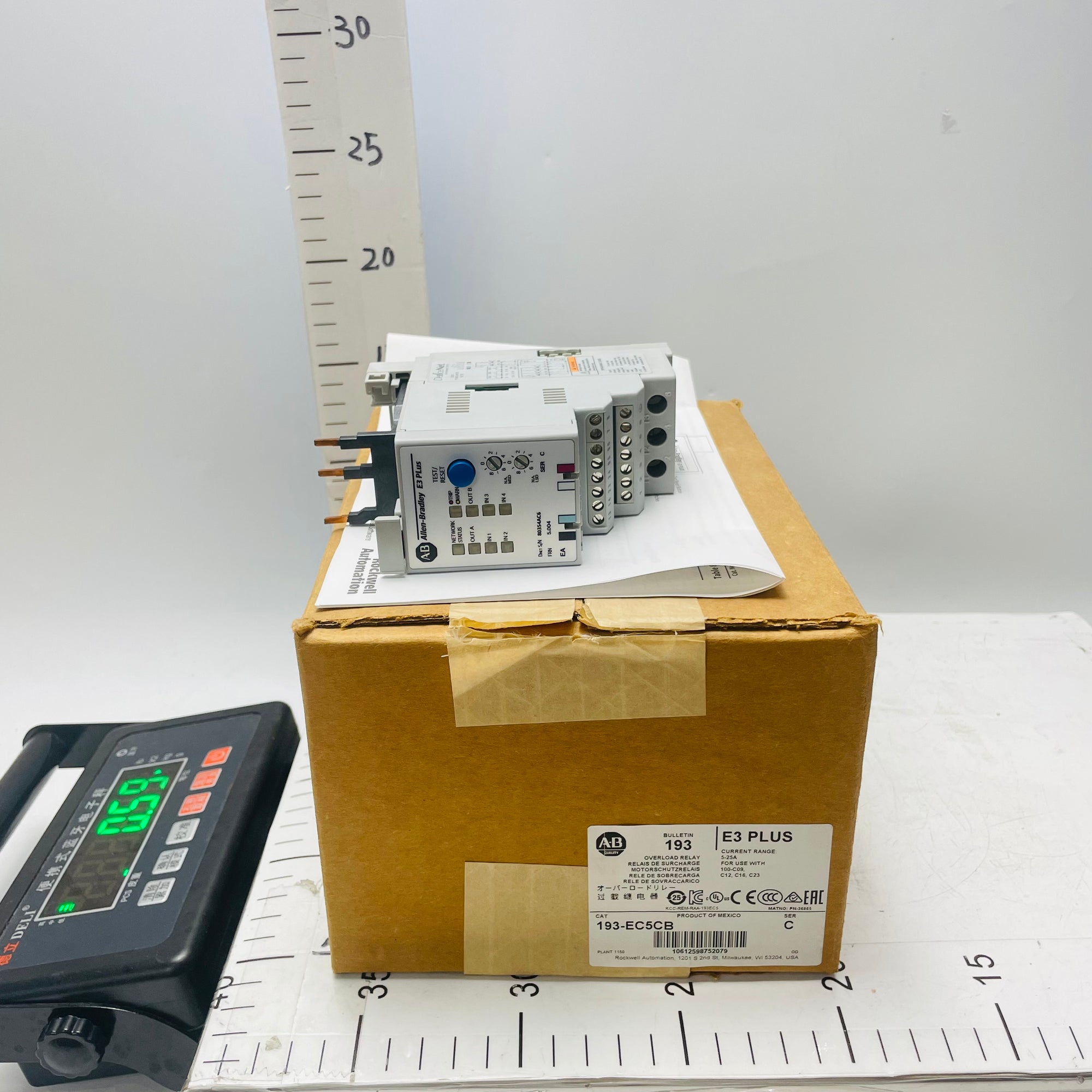 ALLEN BRADLEY 193-EC5CB 過載繼電器