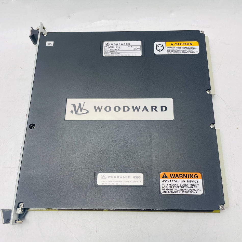 WOODWARD 5466-316 類比組合模組