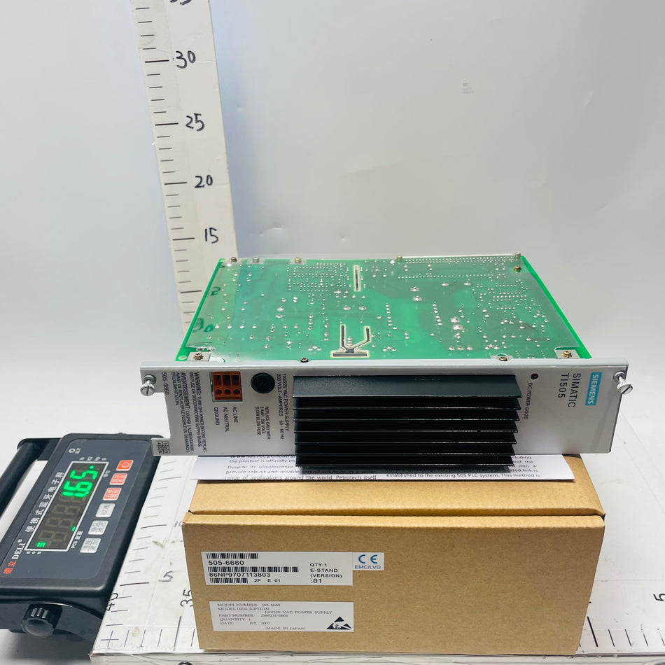 SIEMENS 505-6660 POWER SUPPLY