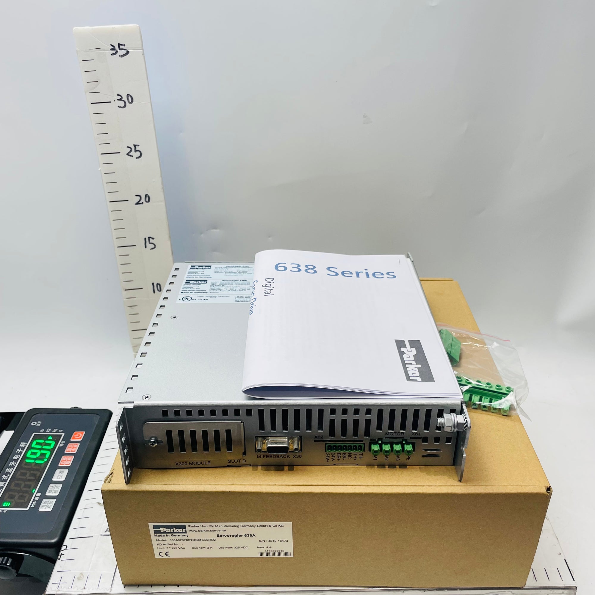 Parker 638A023F0STOCAN000RD2 Servo Drive