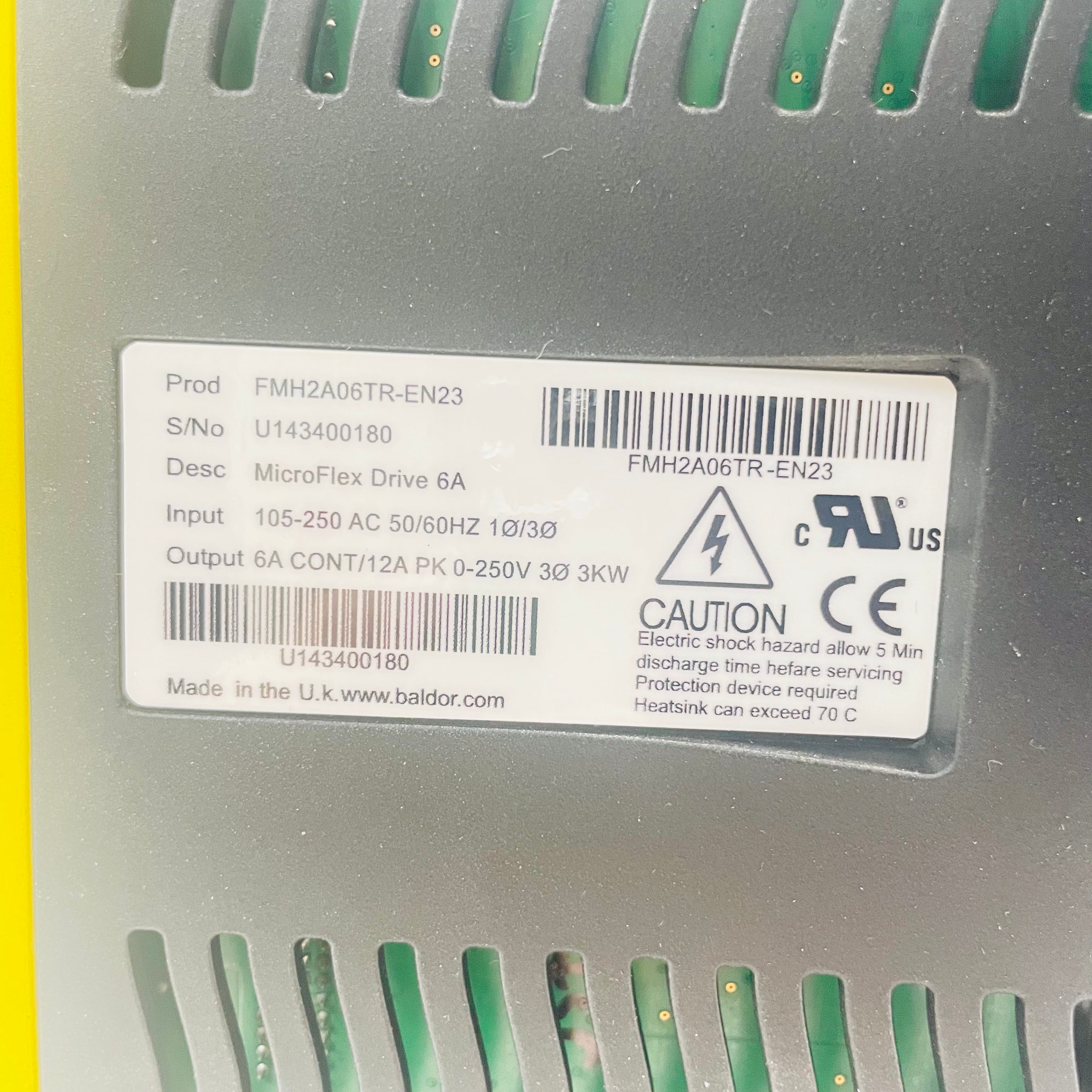 BALDOR FMH2A06TR-EN23 Servo driver