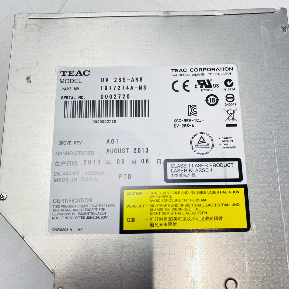 TEAC DV-28S-AN8 工控機光碟機
