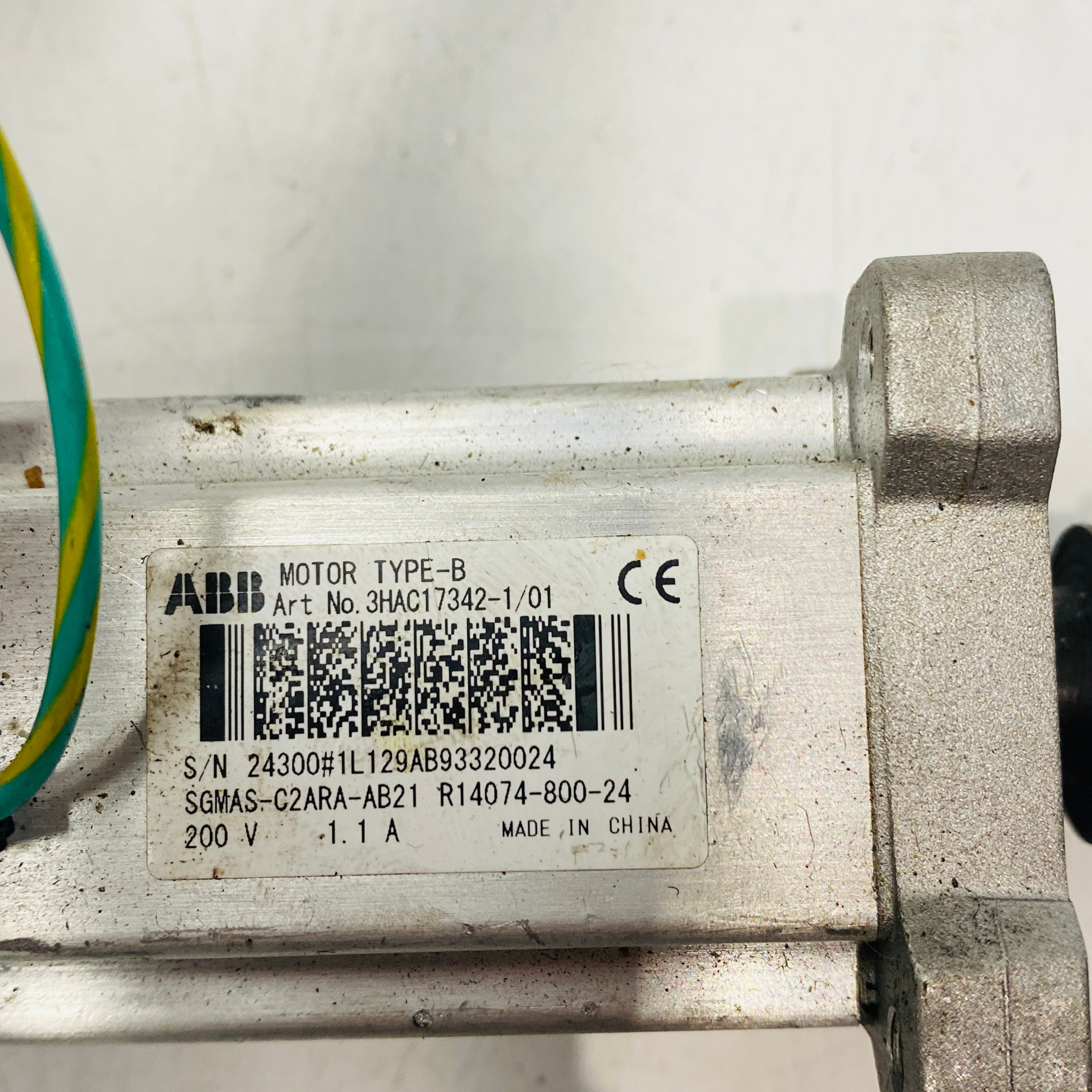 ABB 3HAC17342-1/01 Robot Servo Motor