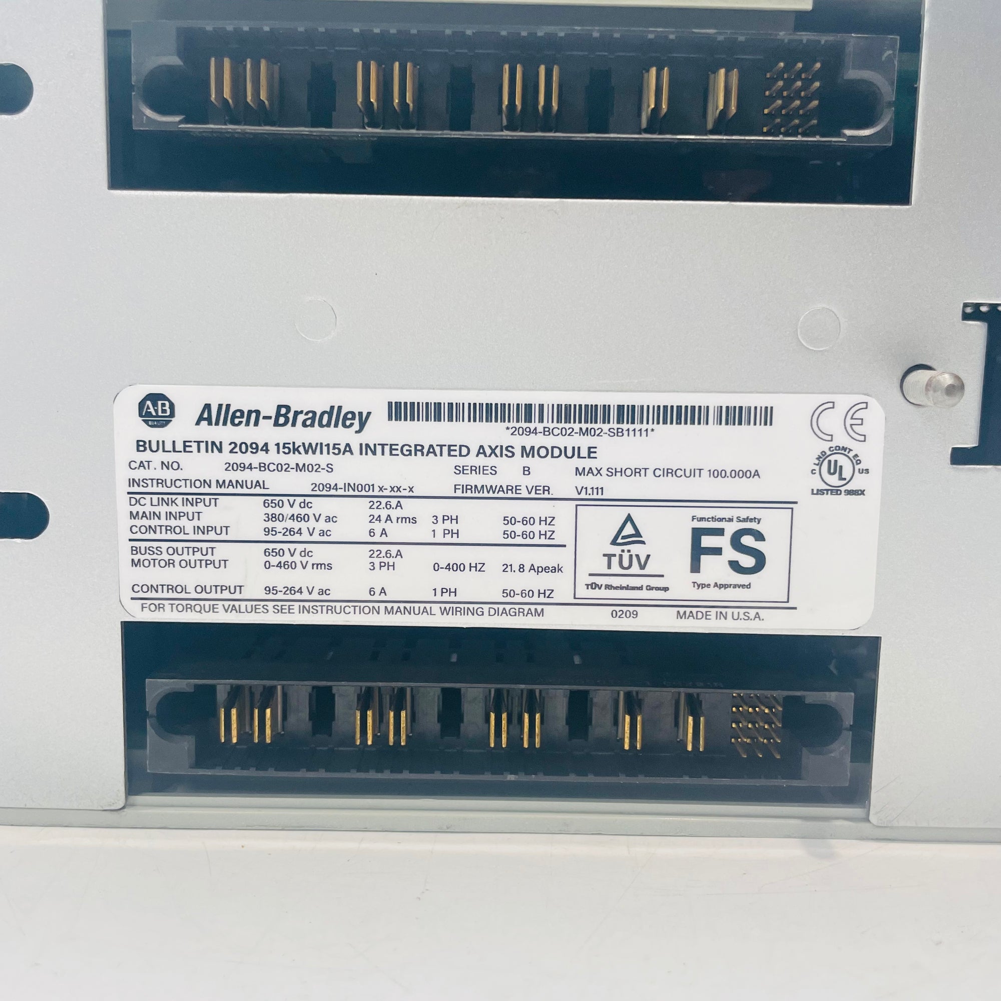 Allen-Bradley 2094-BC02-M02-S Drive  Refurbished