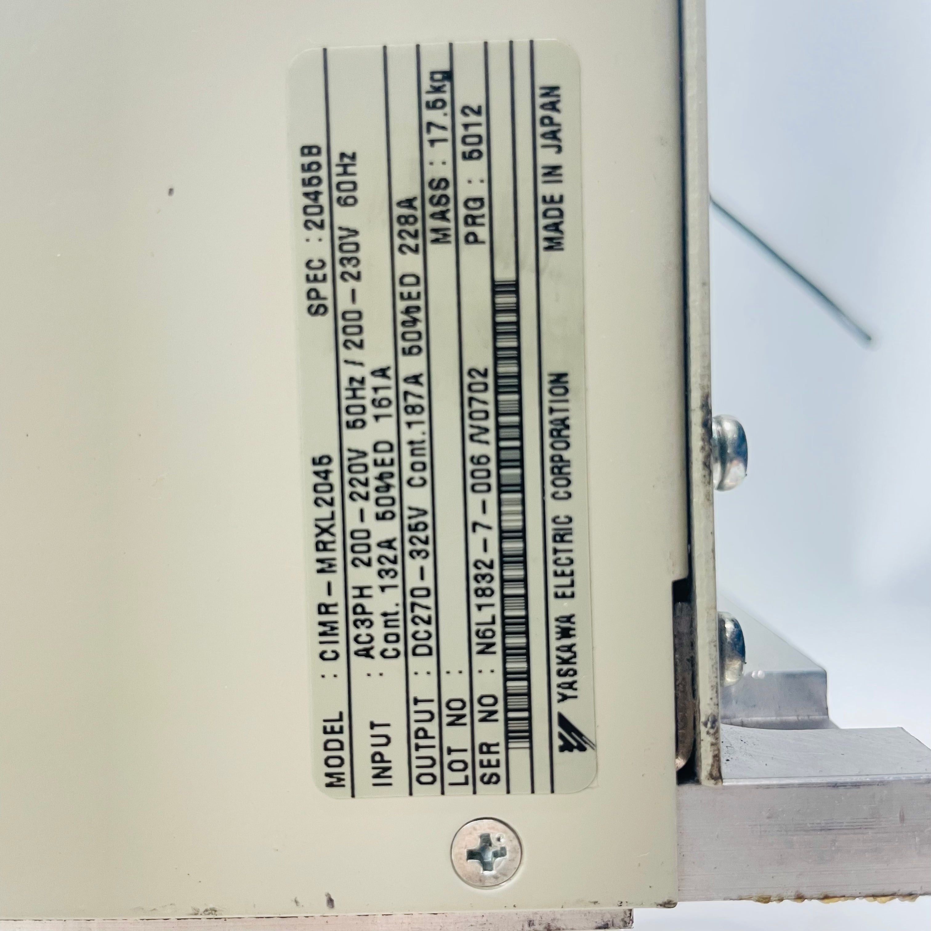 安川CIMR-MRXL2045變頻器