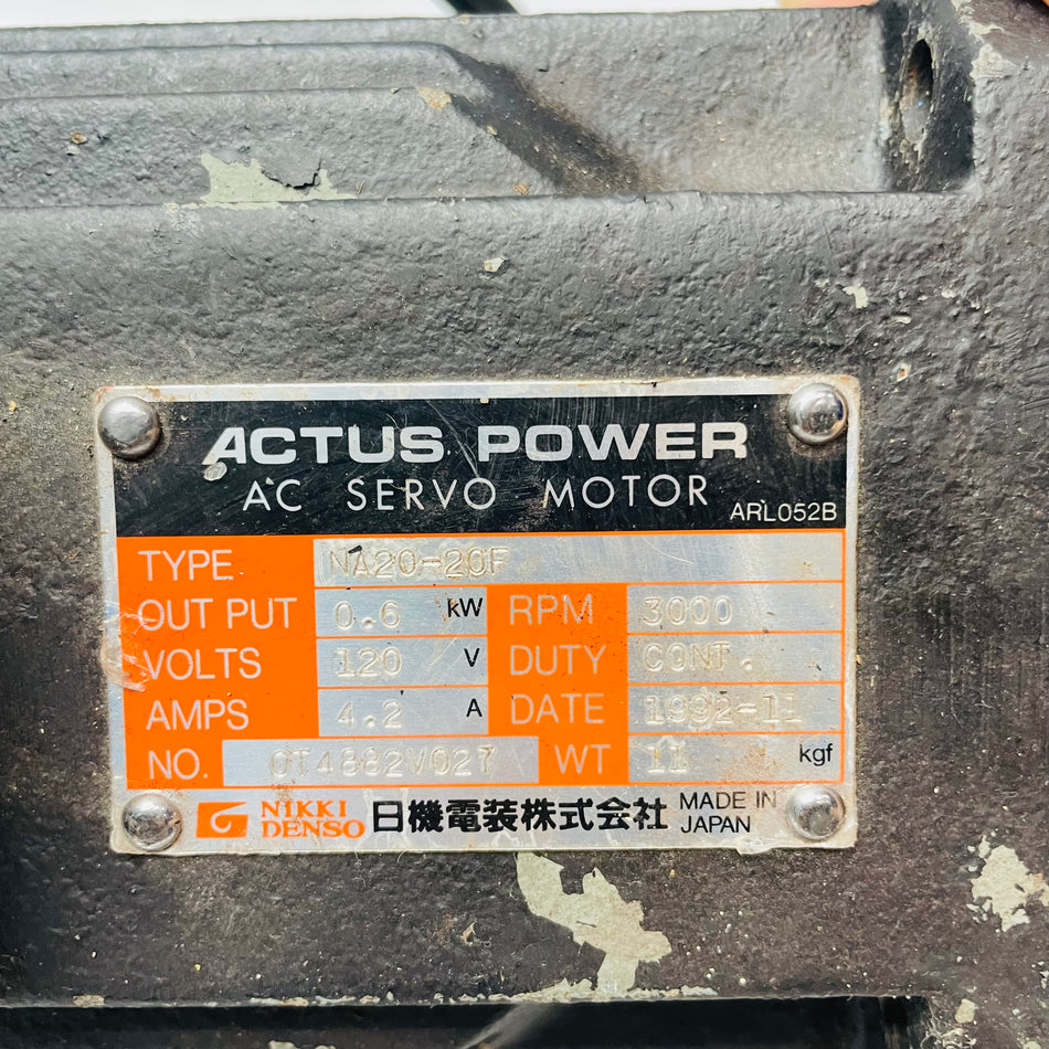 NIKKI DENSO NA20-20F Servo Motor