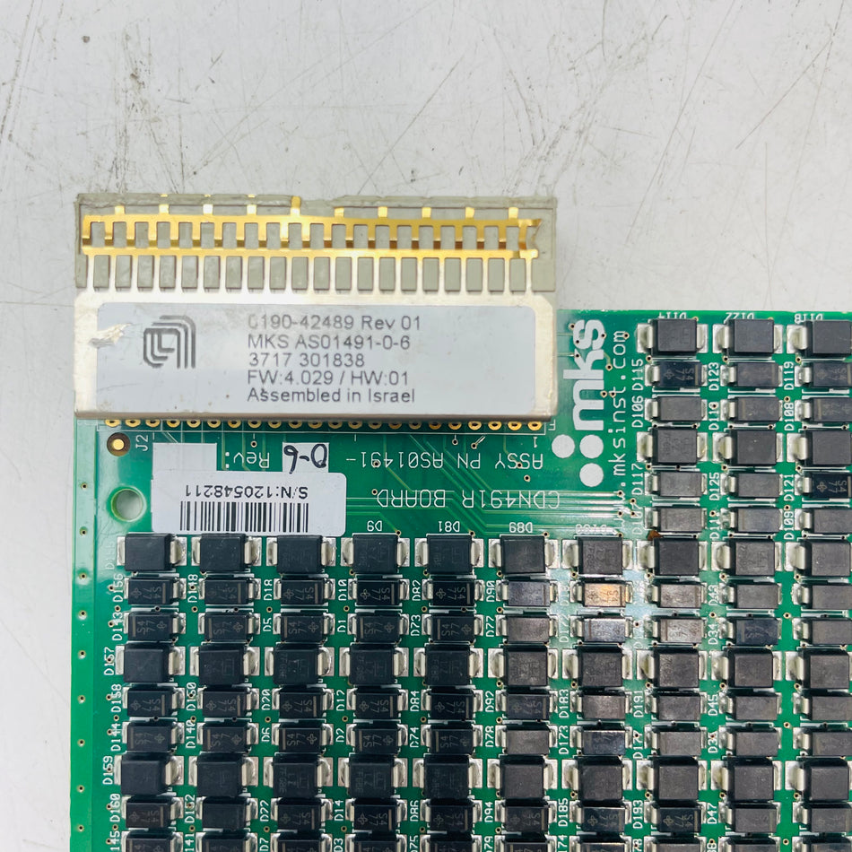 AMAT 0190-42489 MKS Digital I/O CDN491R Board