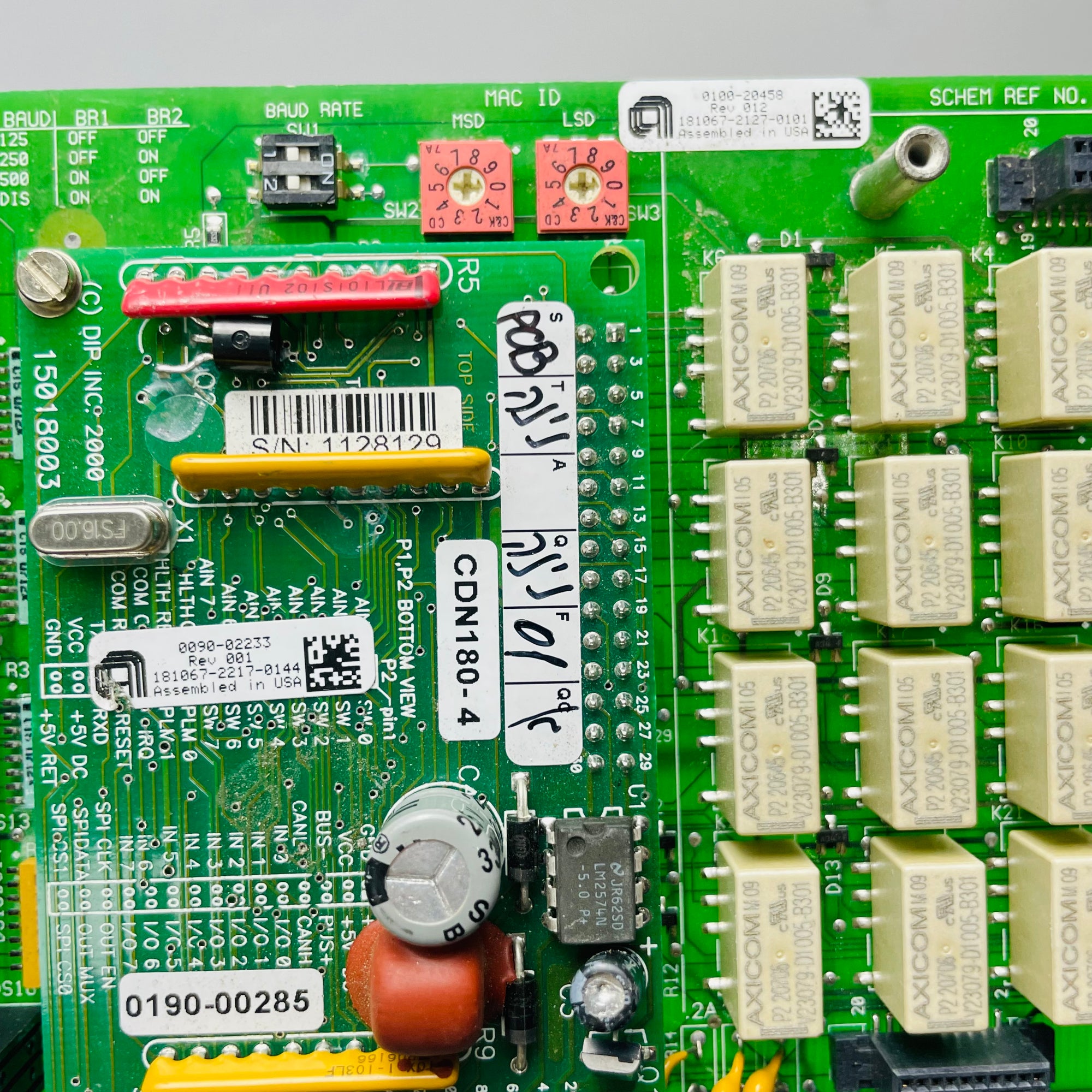 APPLIED MATERIALS 0100-01396 PCB