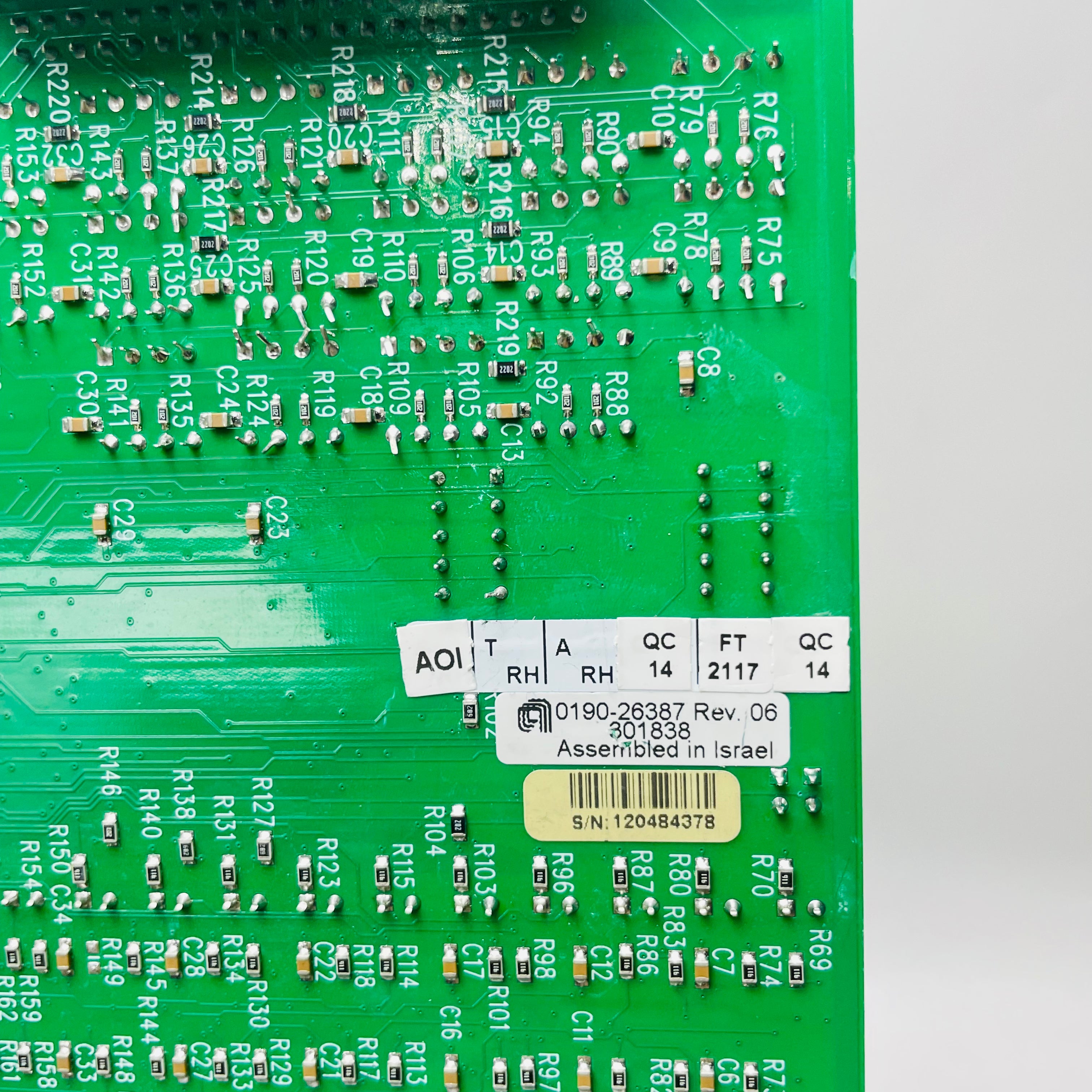 AMAT 應用材料 0190-26387 LCF 感知器介面 PCB