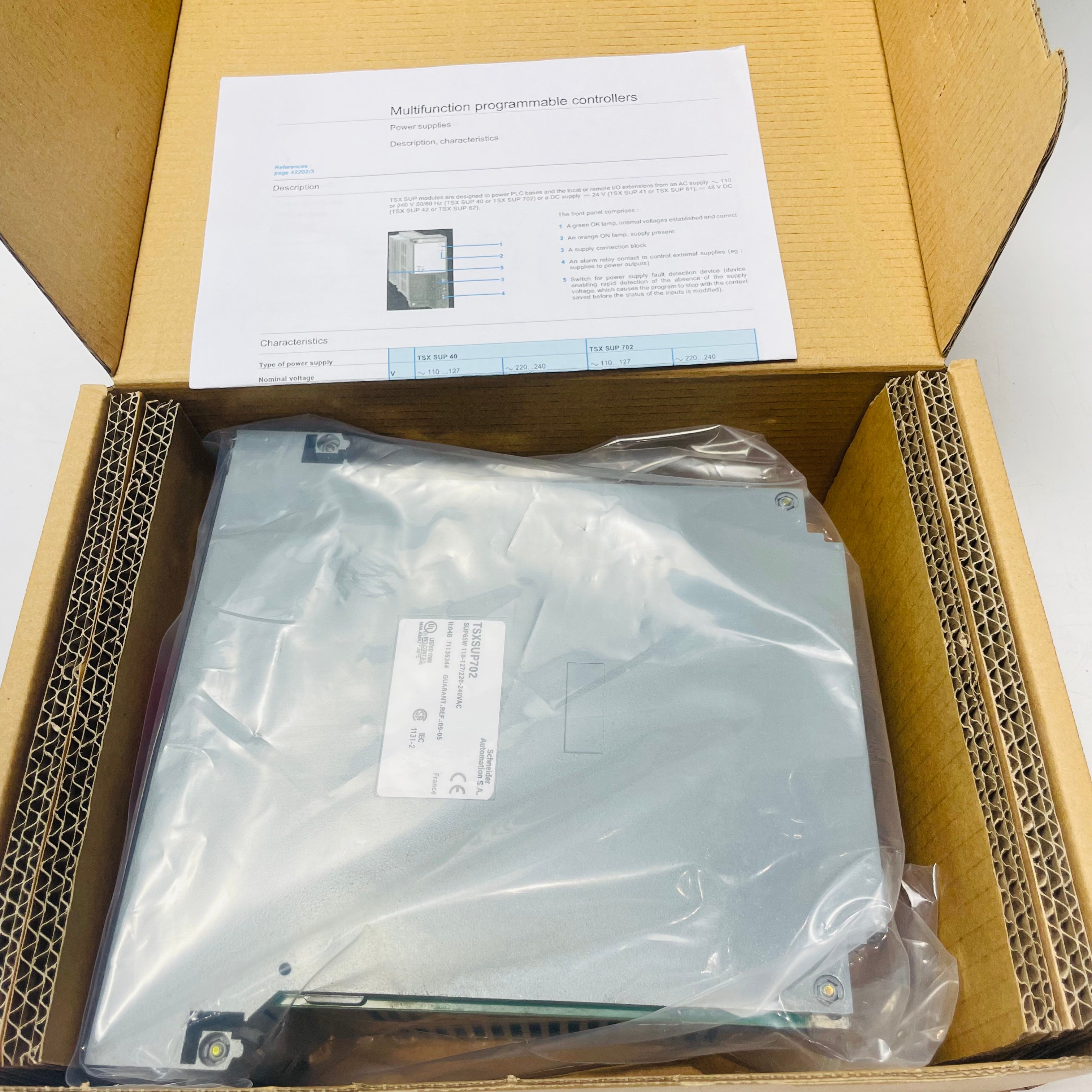 Schneider TSXSUP702 PLC module