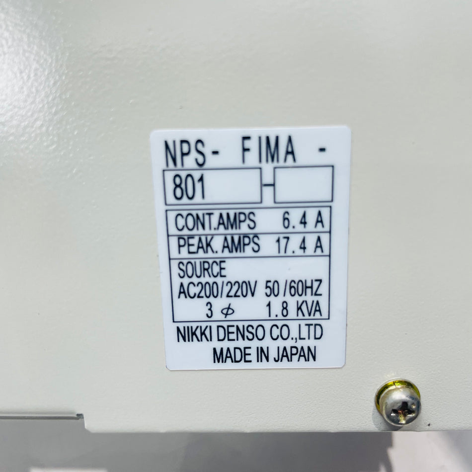 NIKKIDENSO NPS-FIMA-801 Servo Driver
