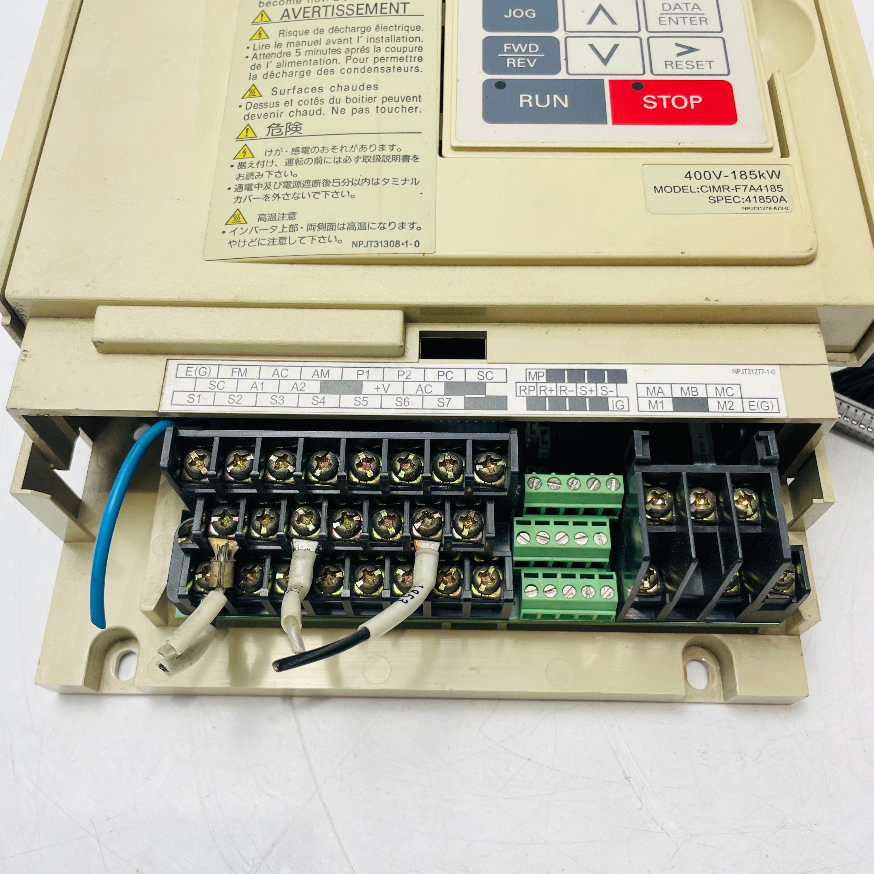 安川CIMR-F7A4185驅動器