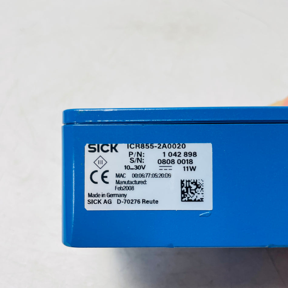 SICK ICR855-2A0020 barcode reading sensors