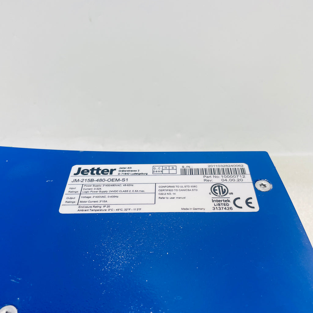 JETTER JM-215B-480-OEM-S1