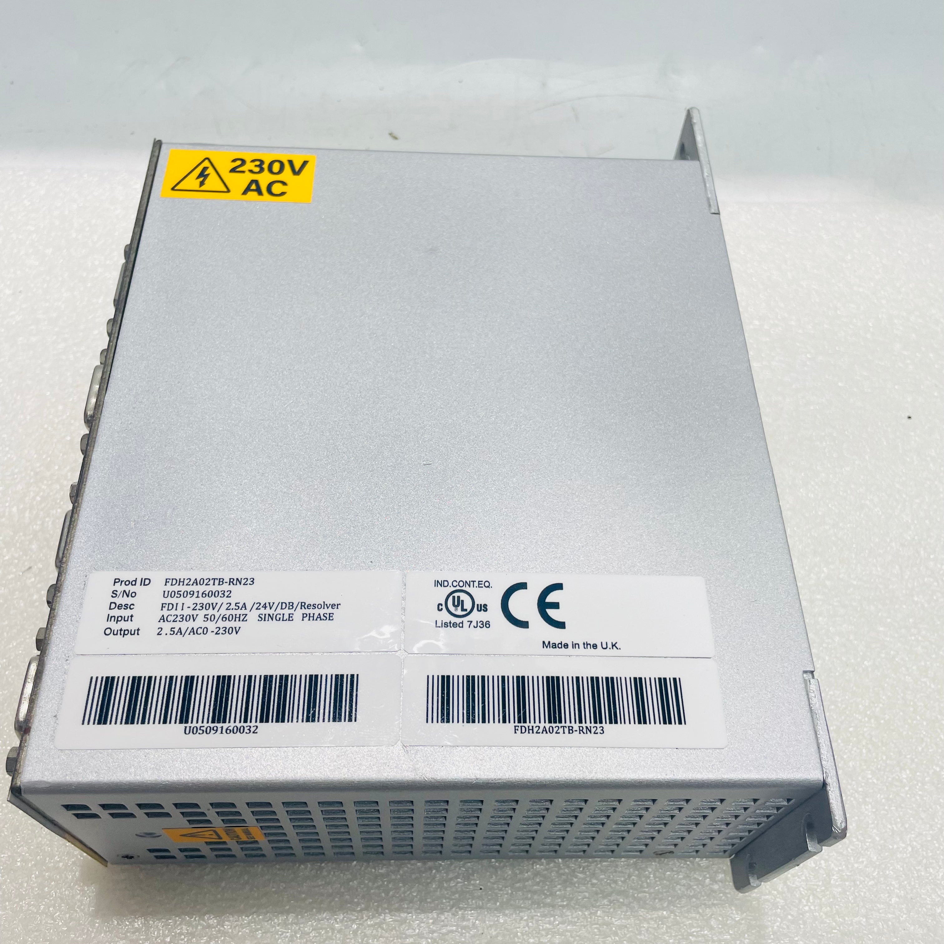 BALDOR FDH2A02TB-RN23