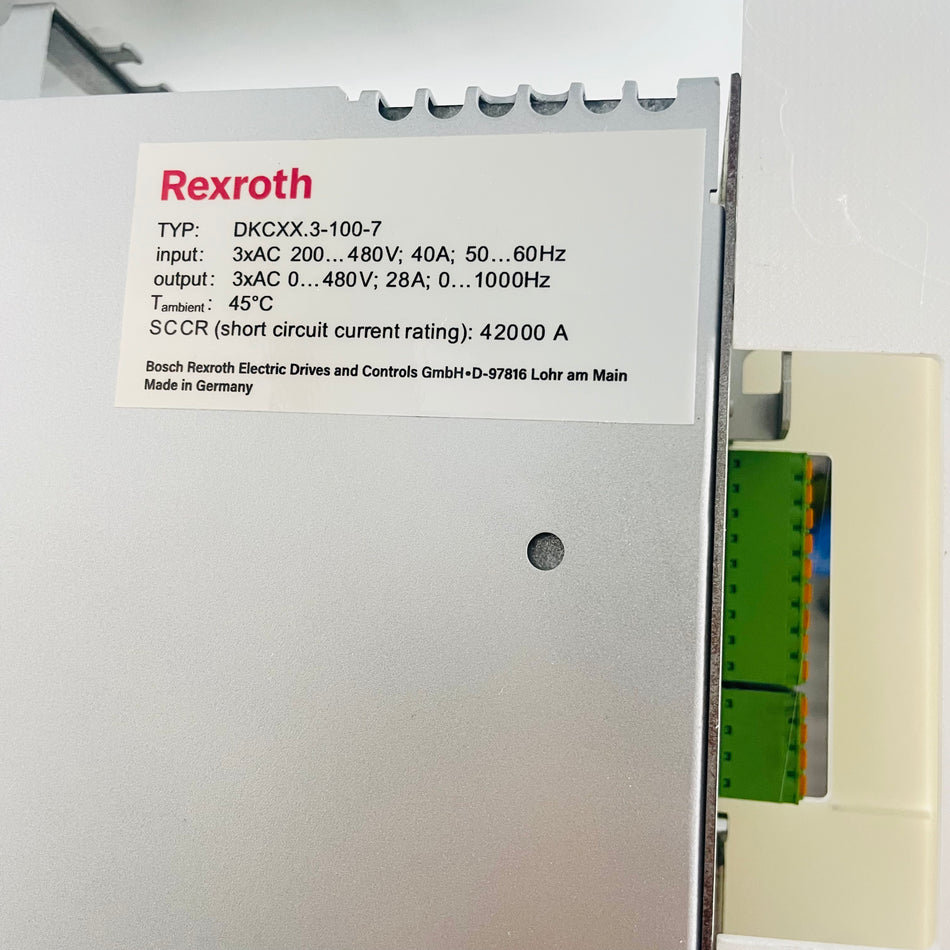 REXROTH DKC01.3-100-7-FW