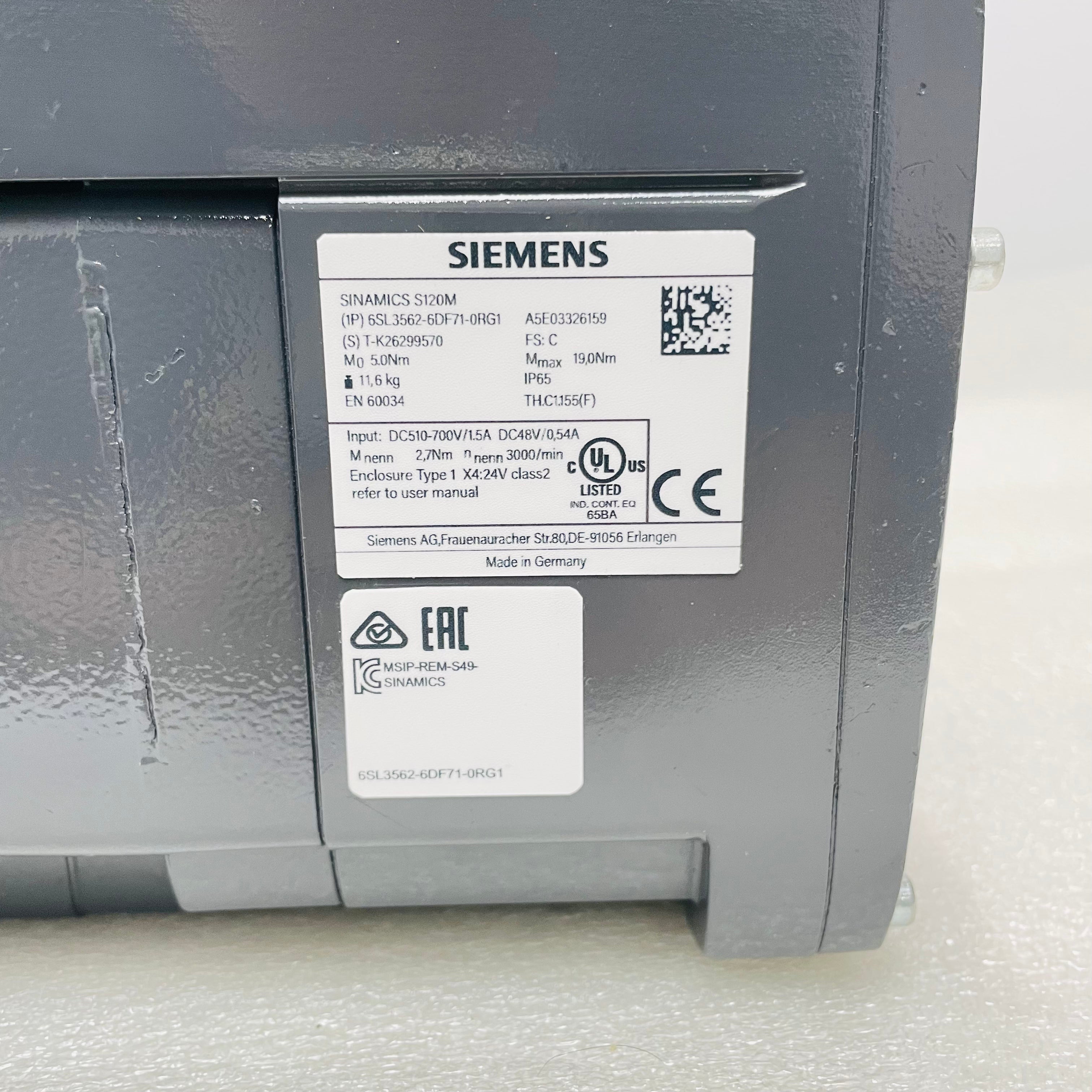 SIEMENS 6SL3562-6DF71-0RG1