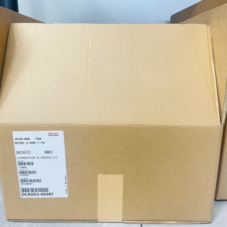 REXROTH  Driver  DKC05.3-040-7-FW - Rockss Automation
