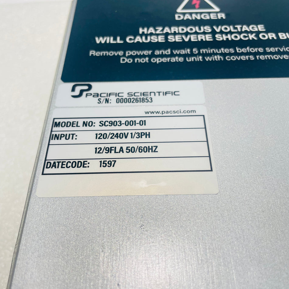 PACIAC SCIENTIFIC SC903-001-01