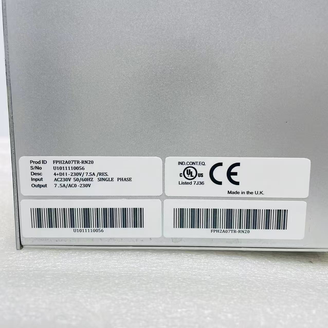 BALDOR FPH2A07TR-RN20