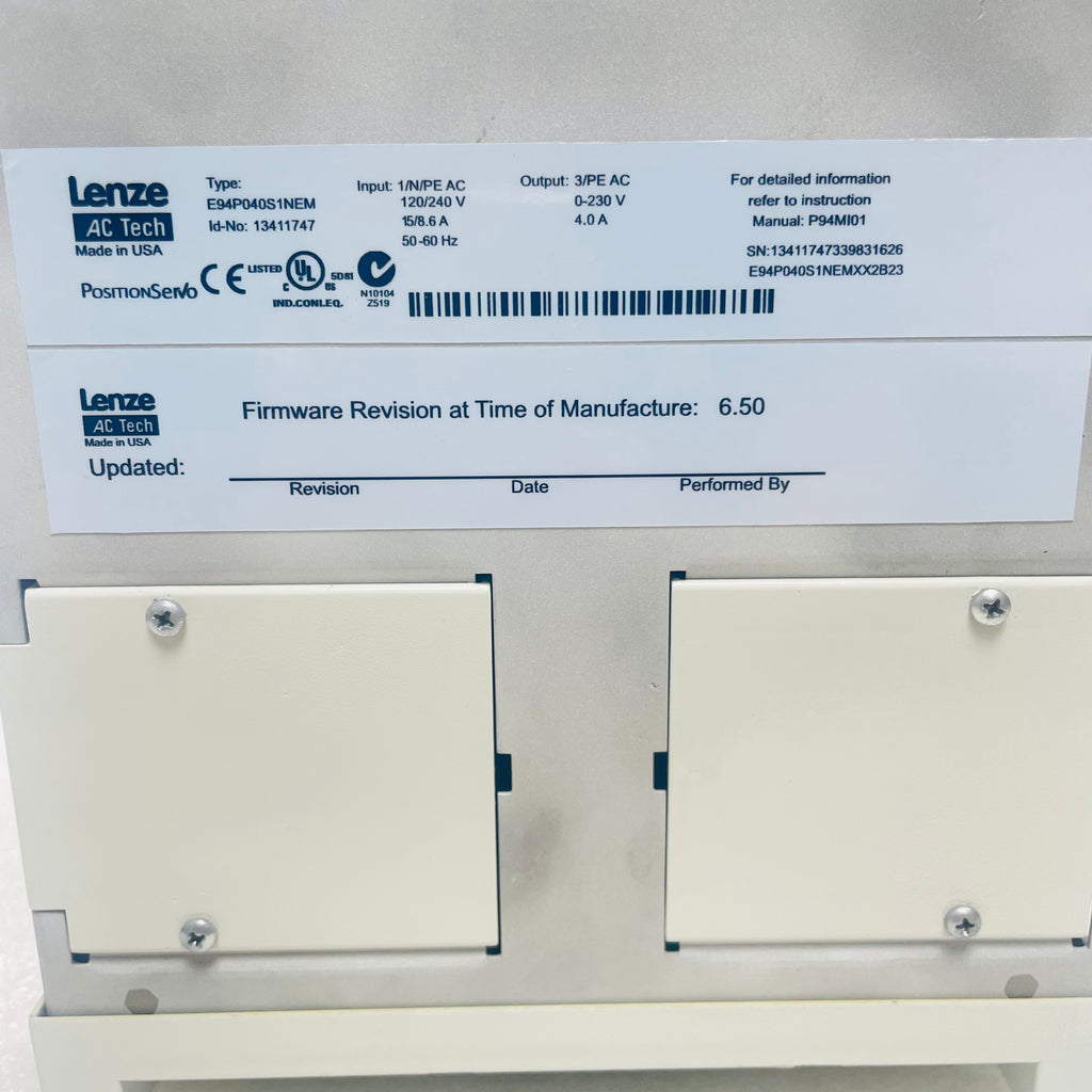 LENZE E94P040S1NEM