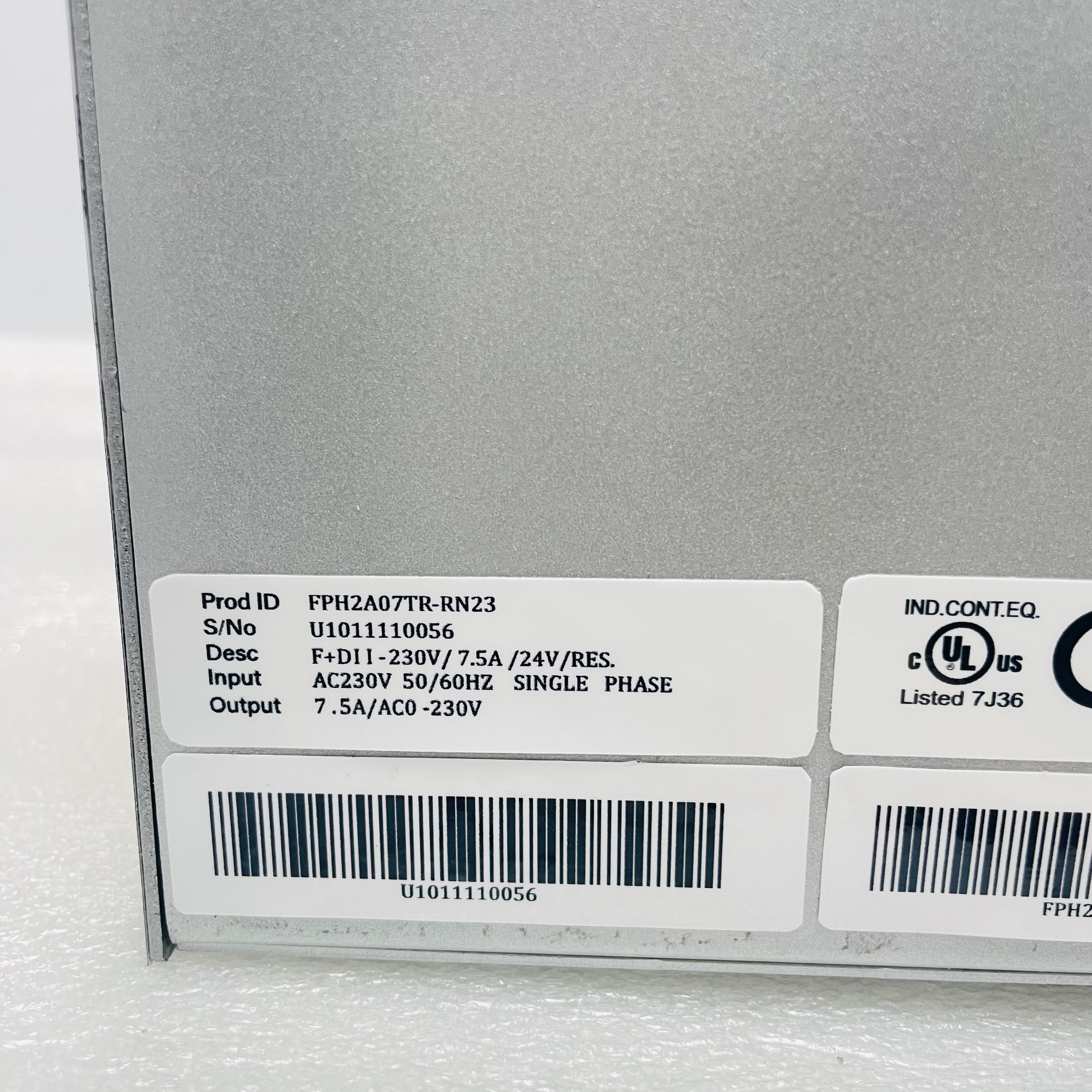 BALDOR FPH2A07TR-RN23