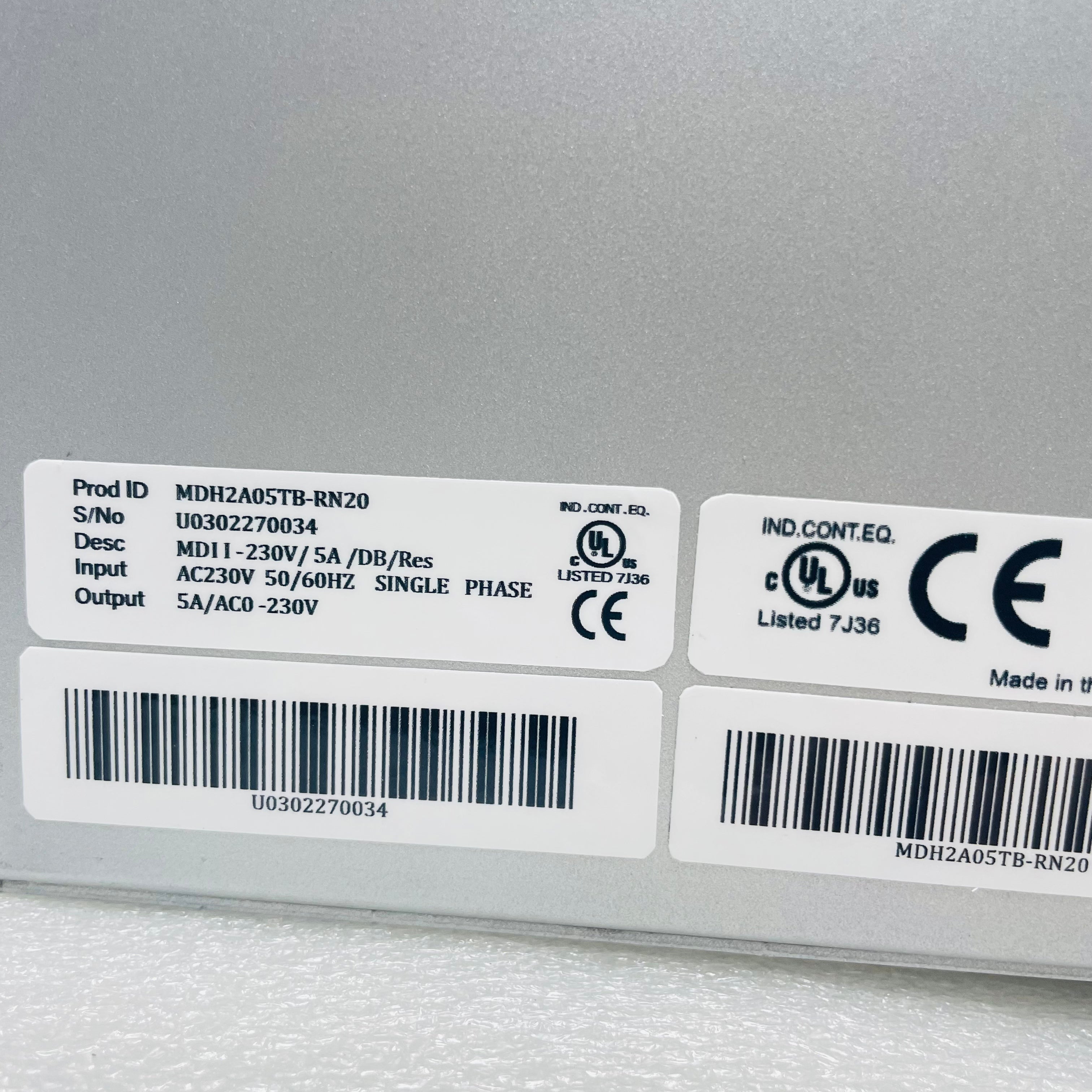 BALDOR MDH2A05TB-RN20