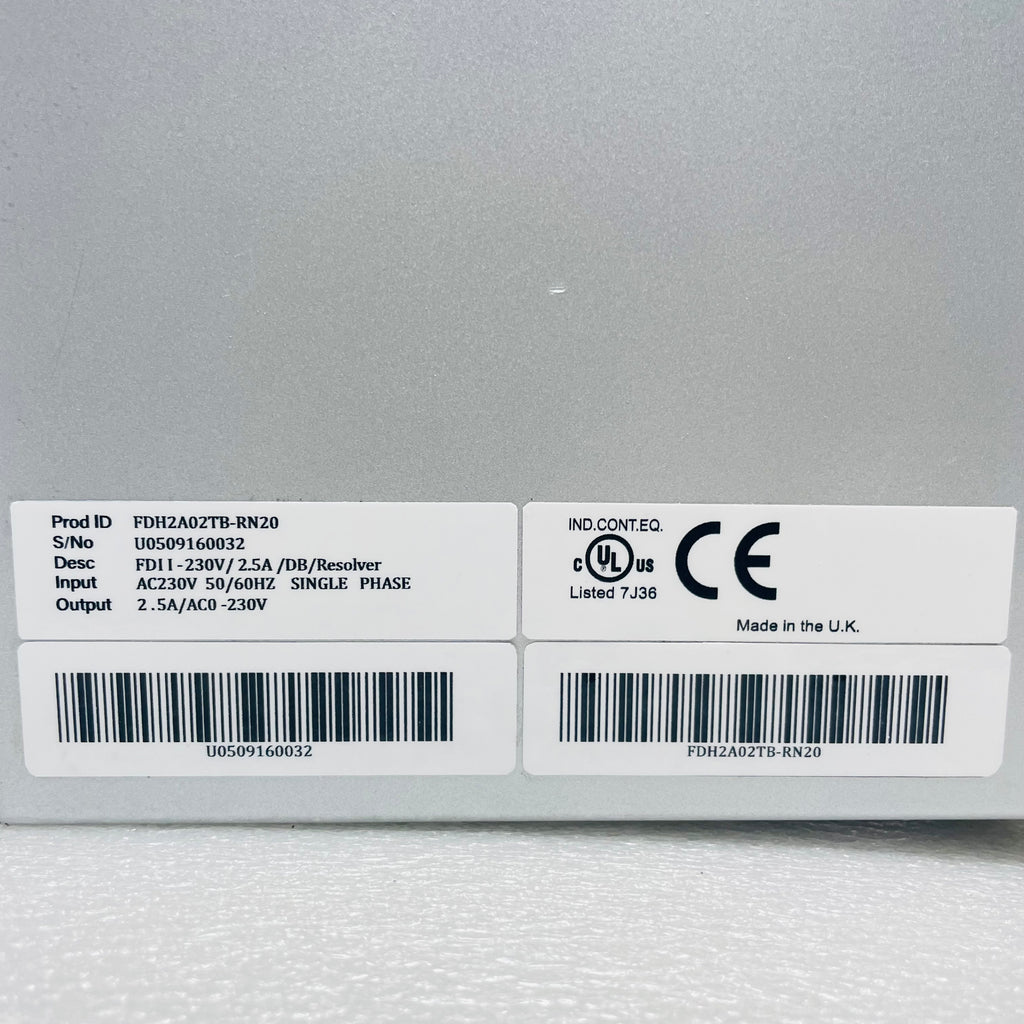 BALDOR FDH2A02TB-RN20