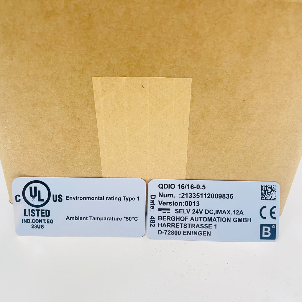 BERGHOF QDIO 16-16-0,5