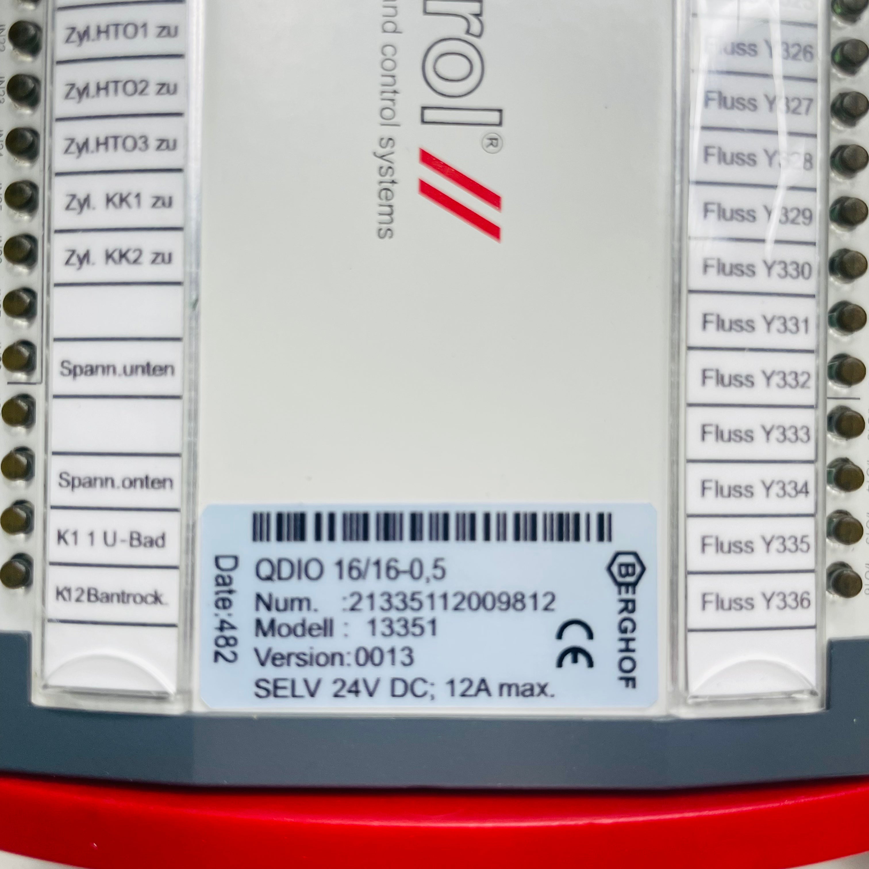 BERGHOF QDIO 16-16-0,5