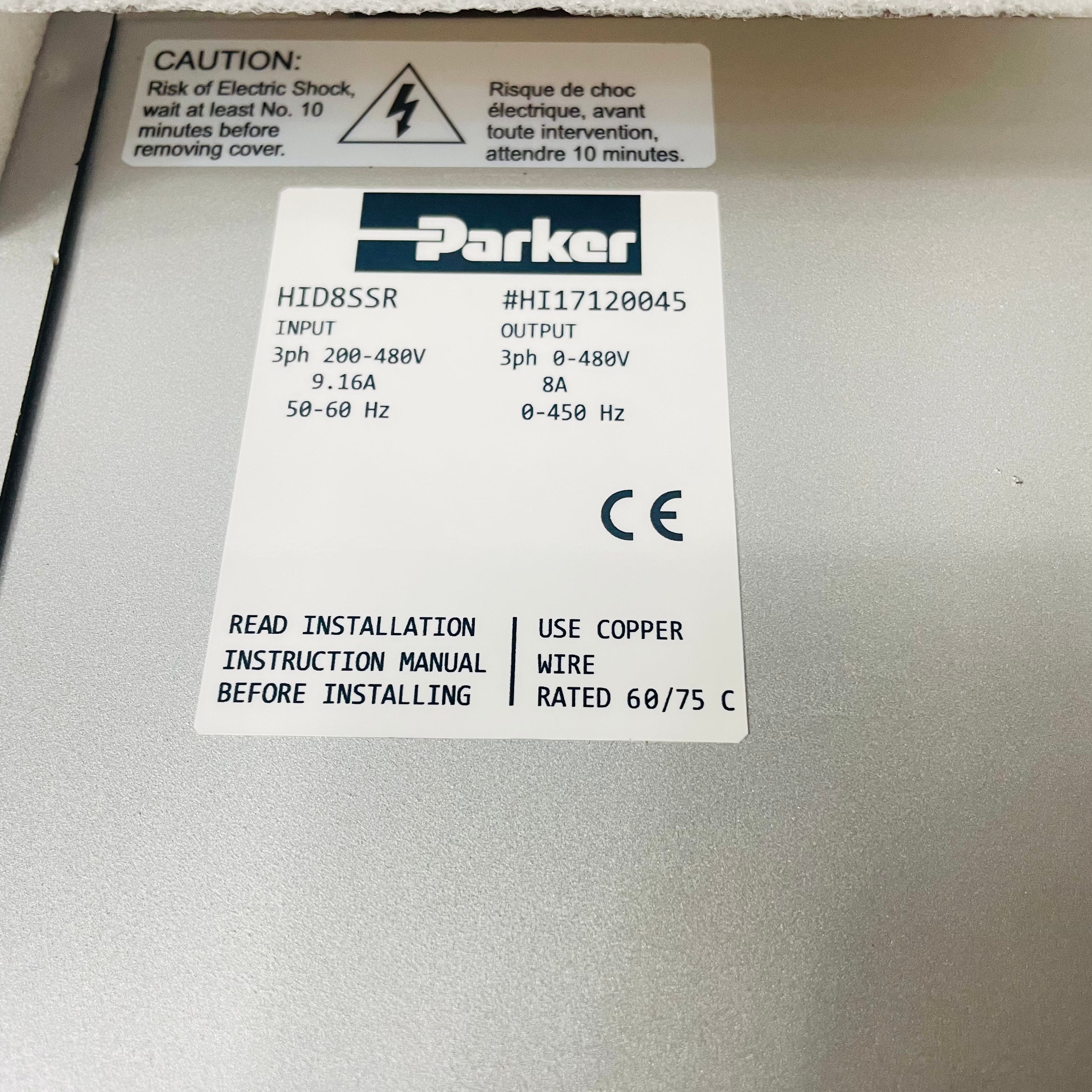 Parker HID8SSR