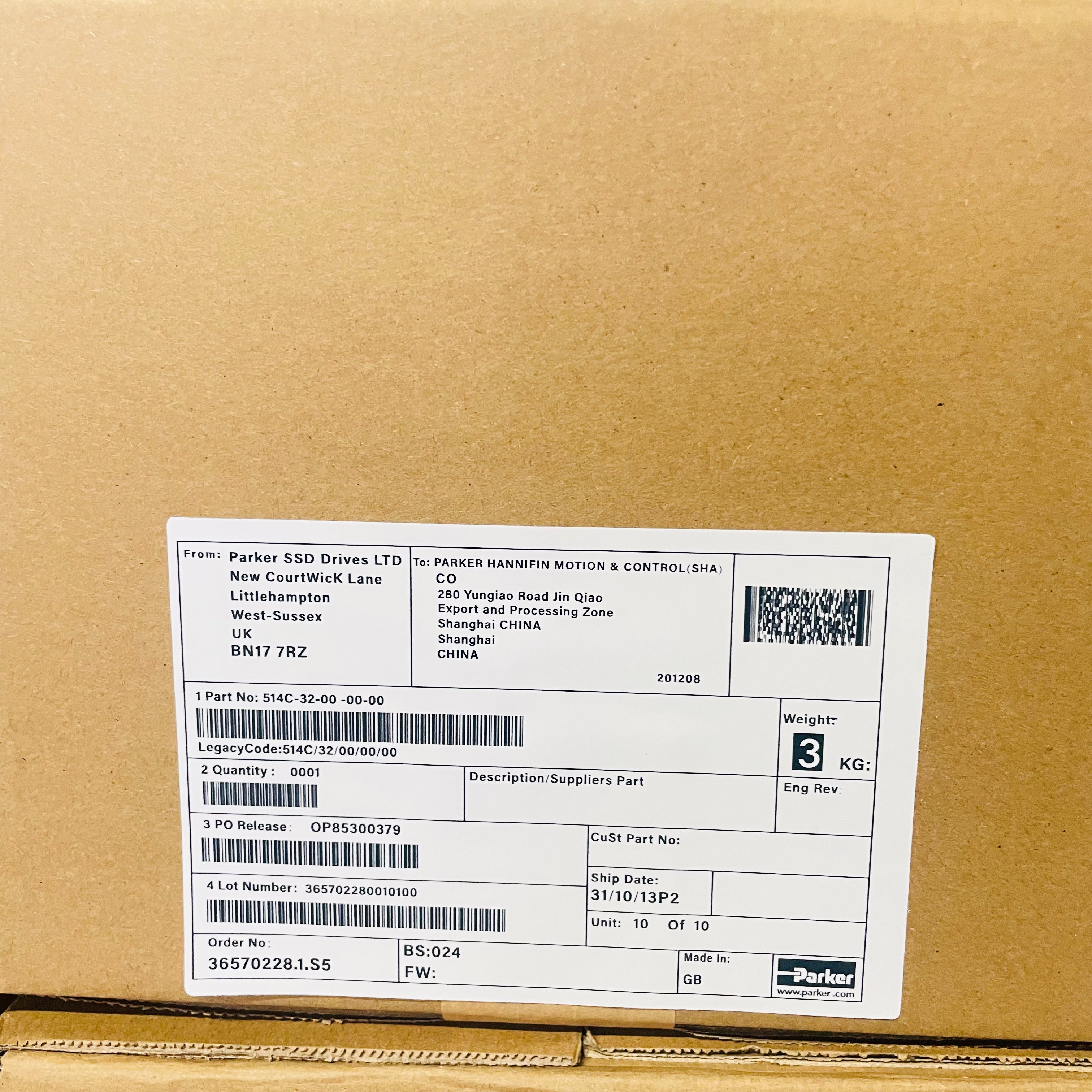 Parker 514C-32-00-00-00