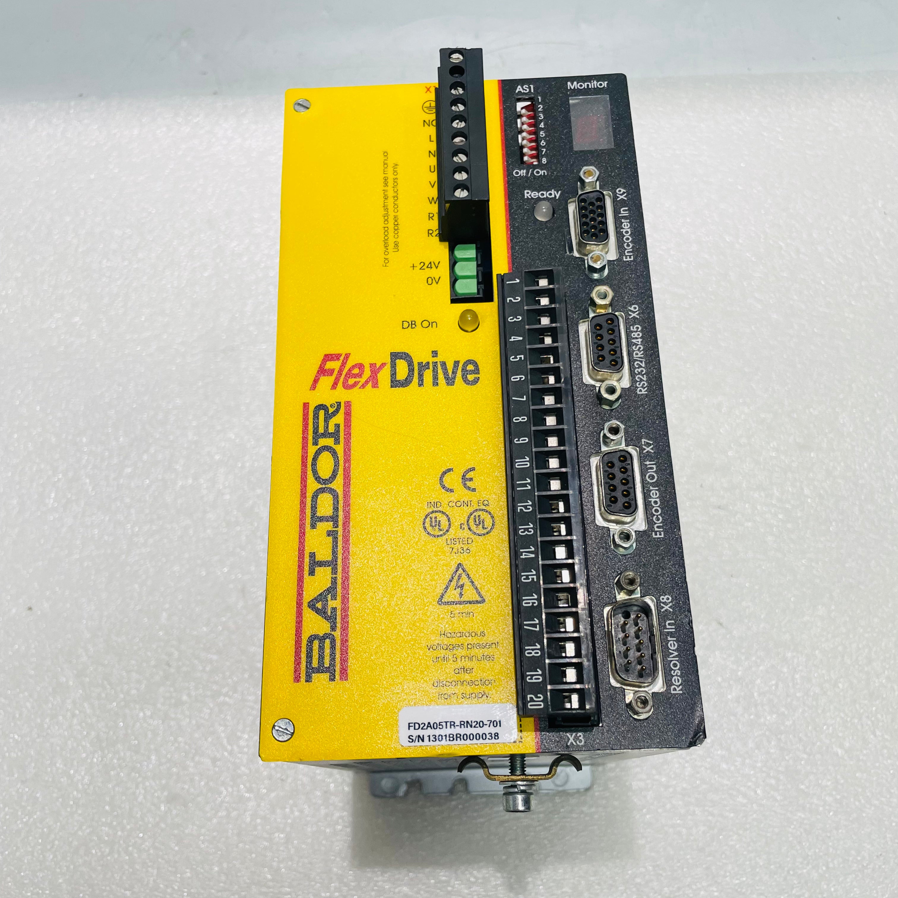 BALDOR FD2A05TR-RN20-701