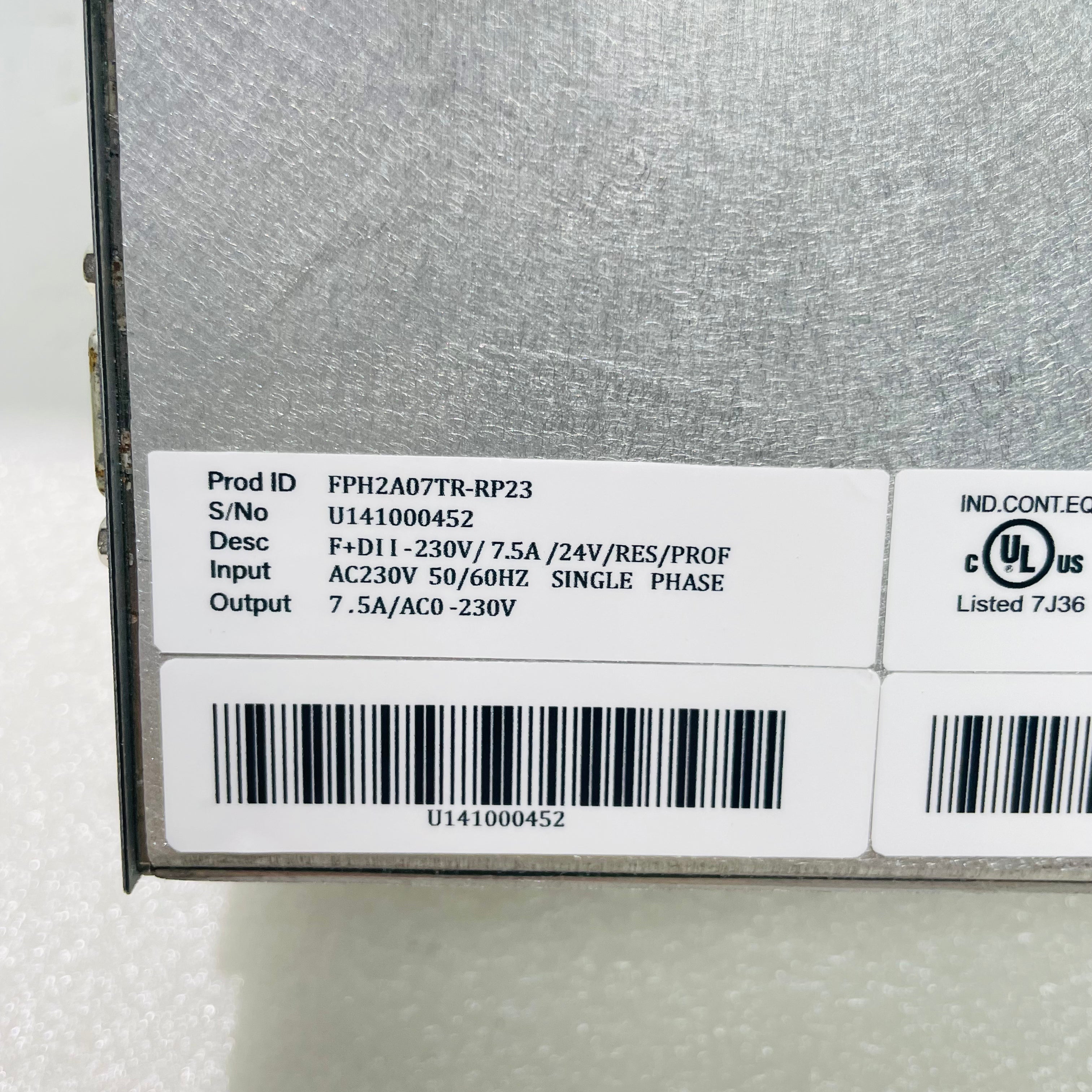 BALDOR  FPH2A07TR-RP23