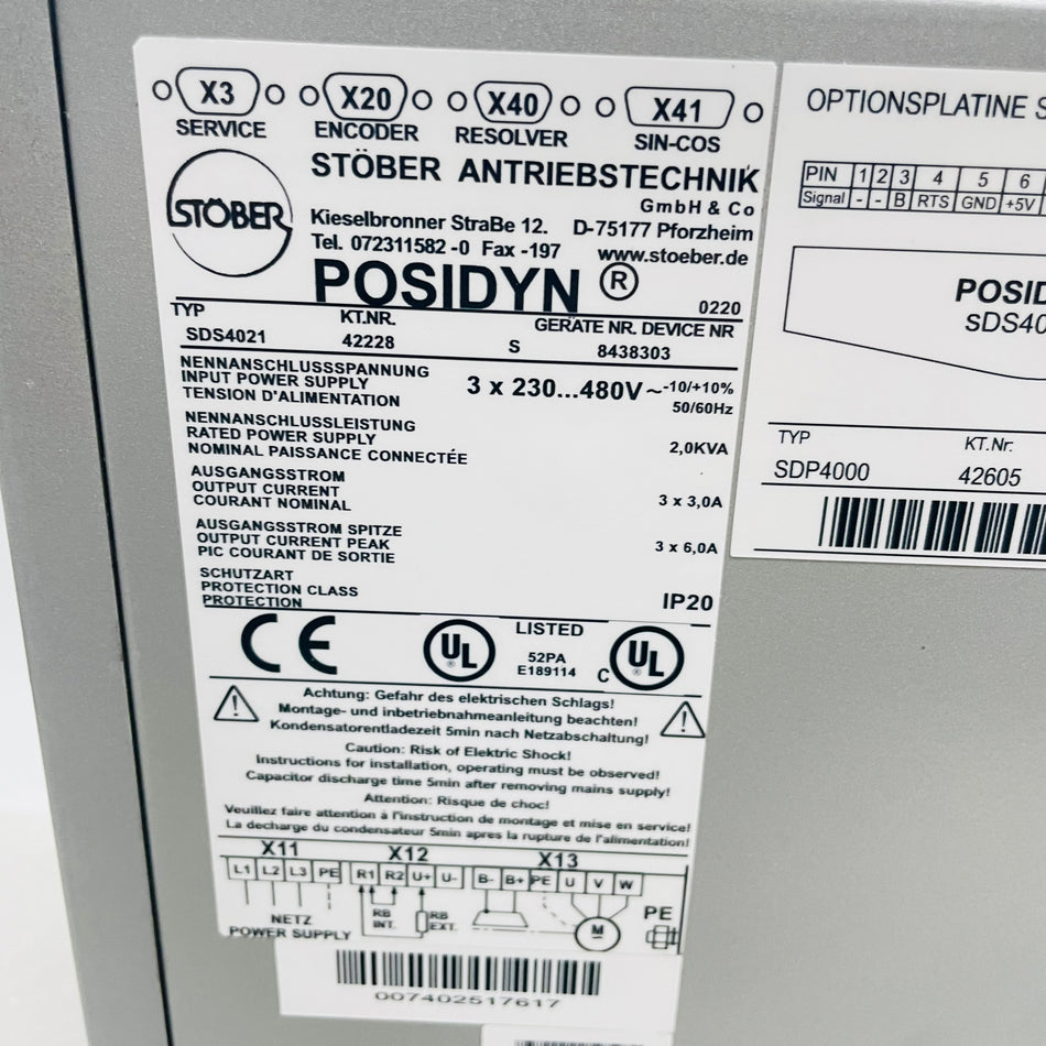 STOBER SDS4021