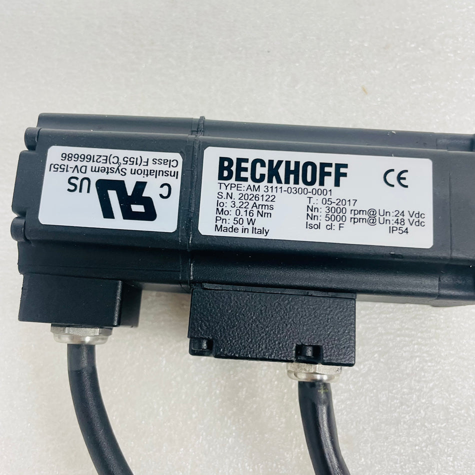 BECKHOFF AM 3111-0300-0001 Servo Motor