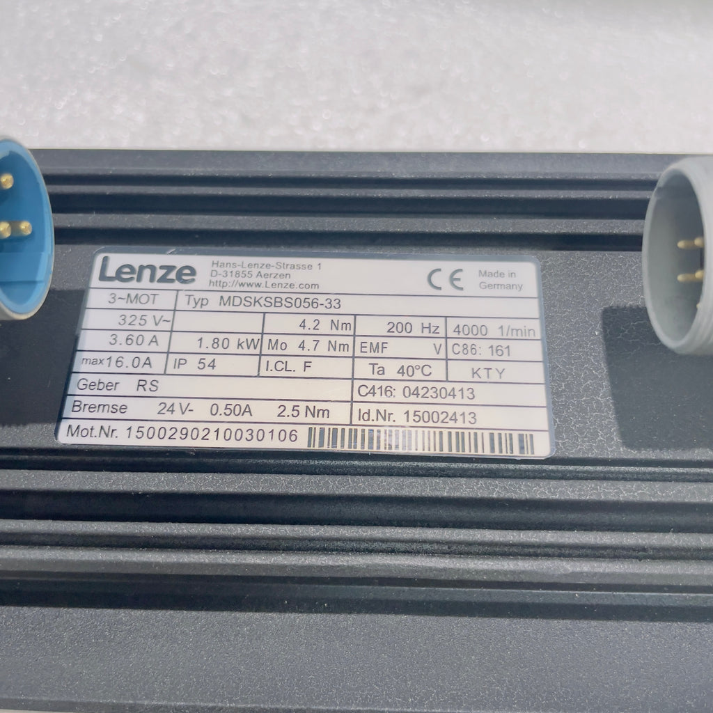 LENZE MDSKSBS056-33 MOTORS