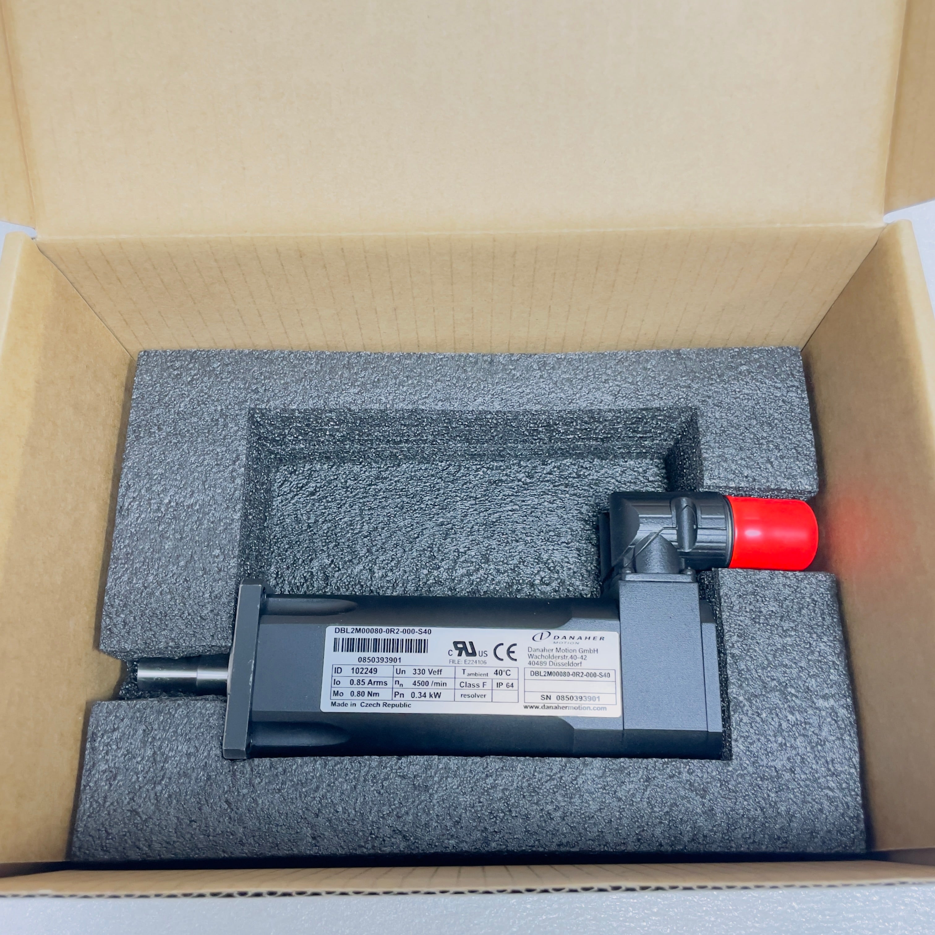 DANAHER   Motor  DBL2M00080-0R2-000-S40 - Rockss Automation