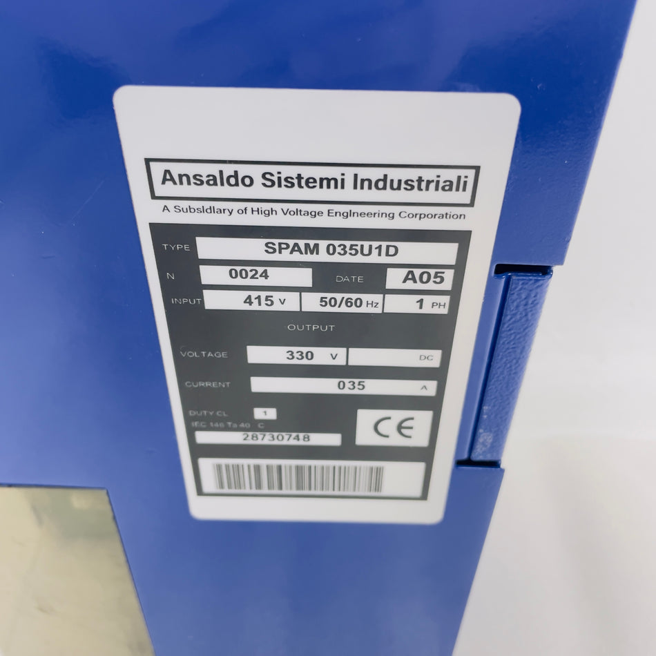 ANSALDO Excitation Module SPAM 035U1D