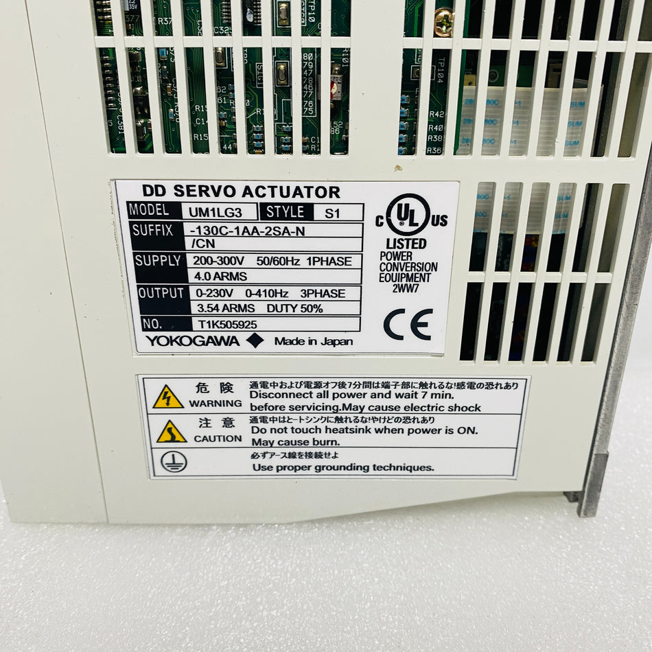 YOKOGAWA  Driver  UM1LG3-S1-130C-1AA-2SA-N-CN