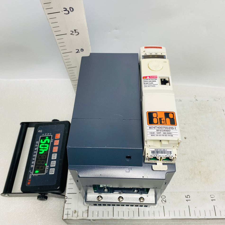 B&R Frequency Converter 8I74T400750.010-1
