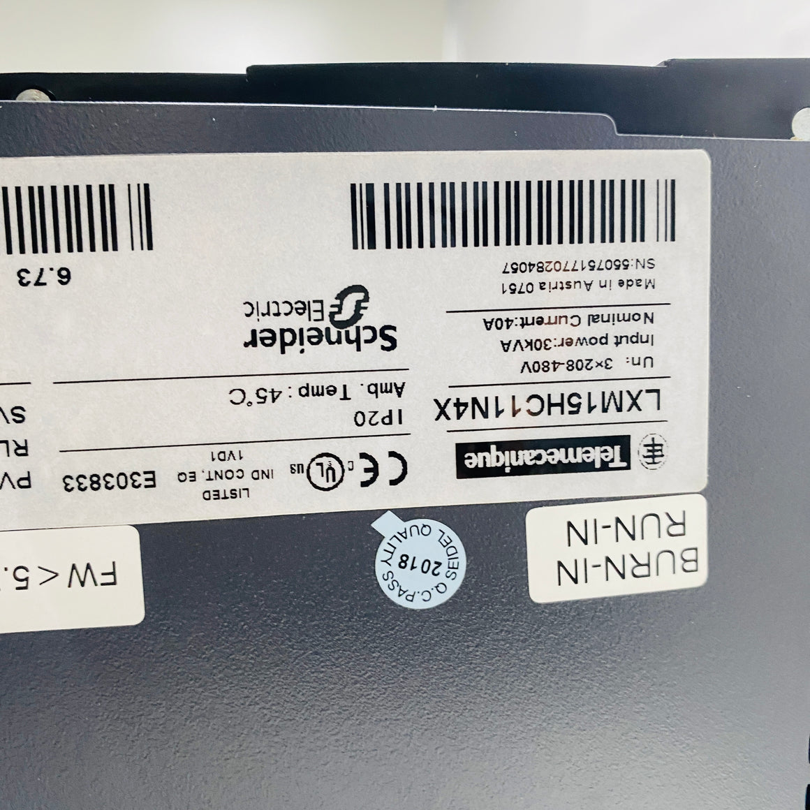 Schneider Driver LXM15HC11N4X - Rockss Automation