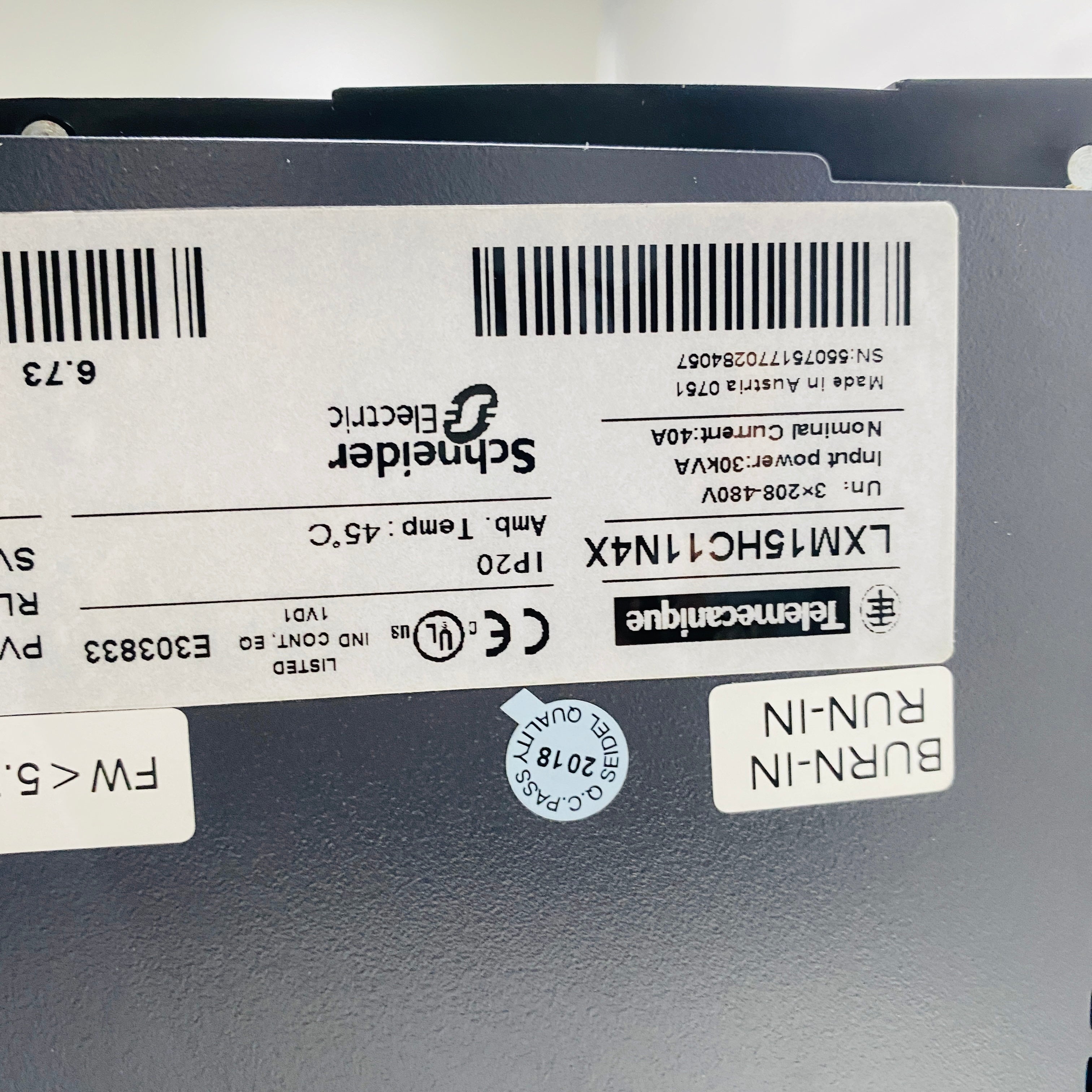 Schneider Driver LXM15HC11N4X - Rockss Automation