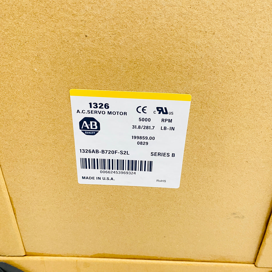Allen-Bradley  Motor  1326AB-B720F-S2L