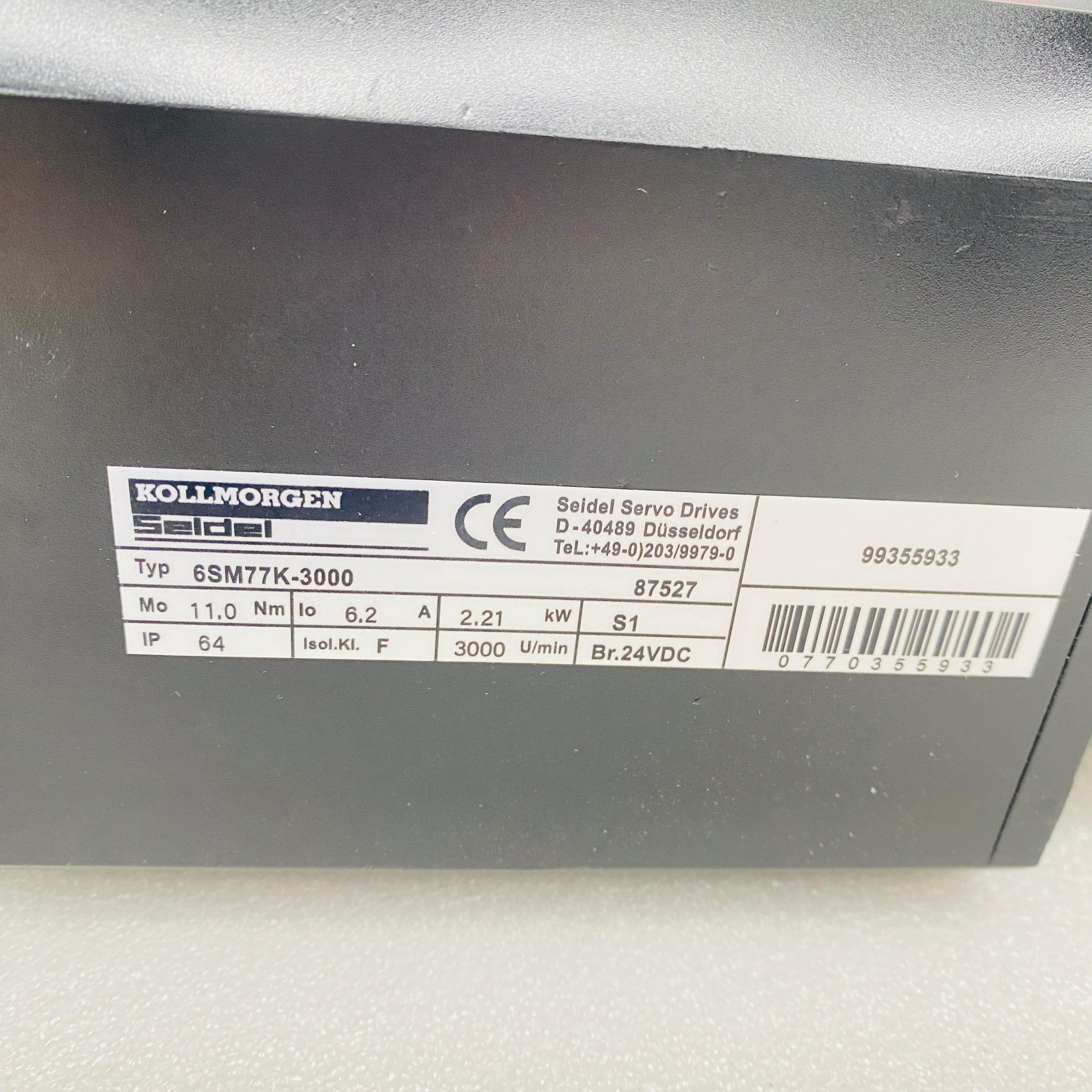 Kollmorgen  Electrical Machinery  6SM77K-3000 - Rockss Automation