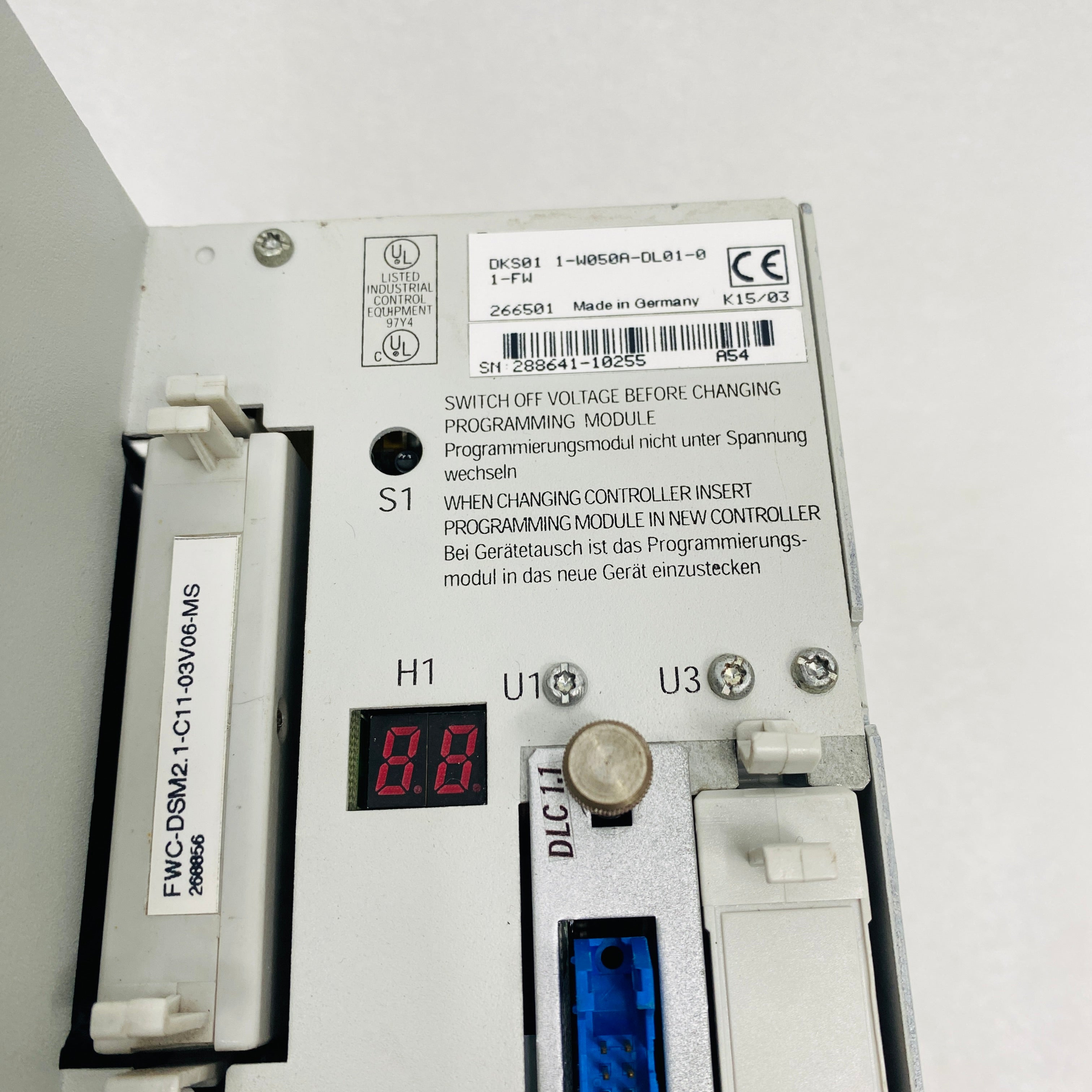 REXROTH  Driver  DKS01.1-W050A-DL01-01-FW - Rockss Automation