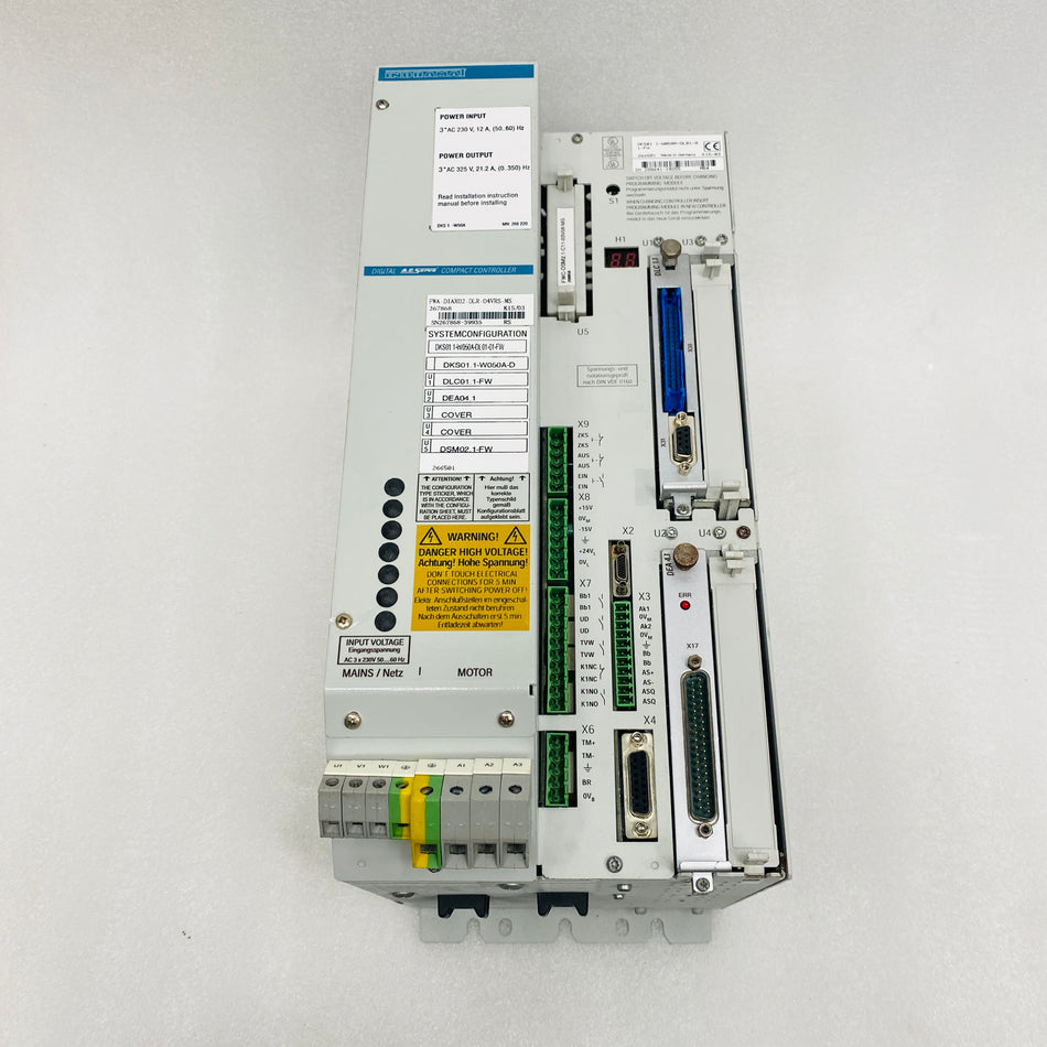 REXROTH  Drive  DKS01.1-W050A-DL01-01-FW