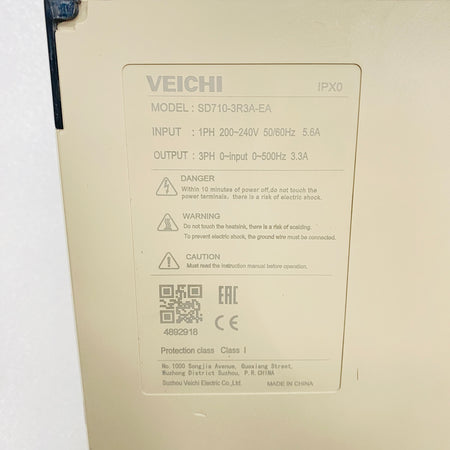 VEICHI Driver SD710-3R3A-EA - Rockss Automation