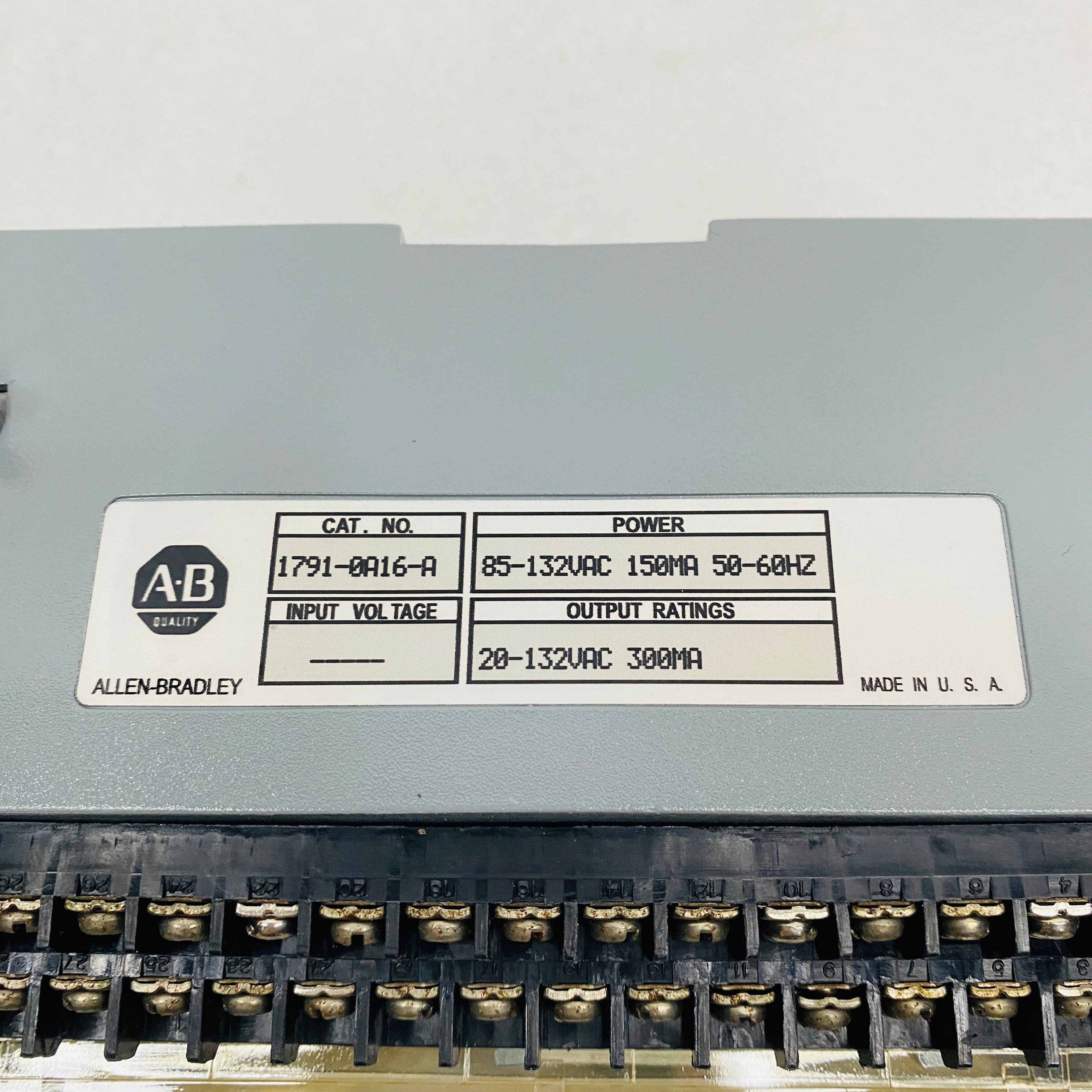 Allen-Bradley   Module   1791-0A16-A - Rockss Automation