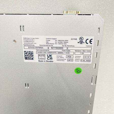 Kollmorgen  Driver  S70102-NAPMNA - Rockss Automation